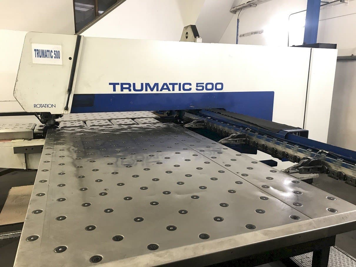 Mašīnas Trumpf Trumatic 500R pretskats
