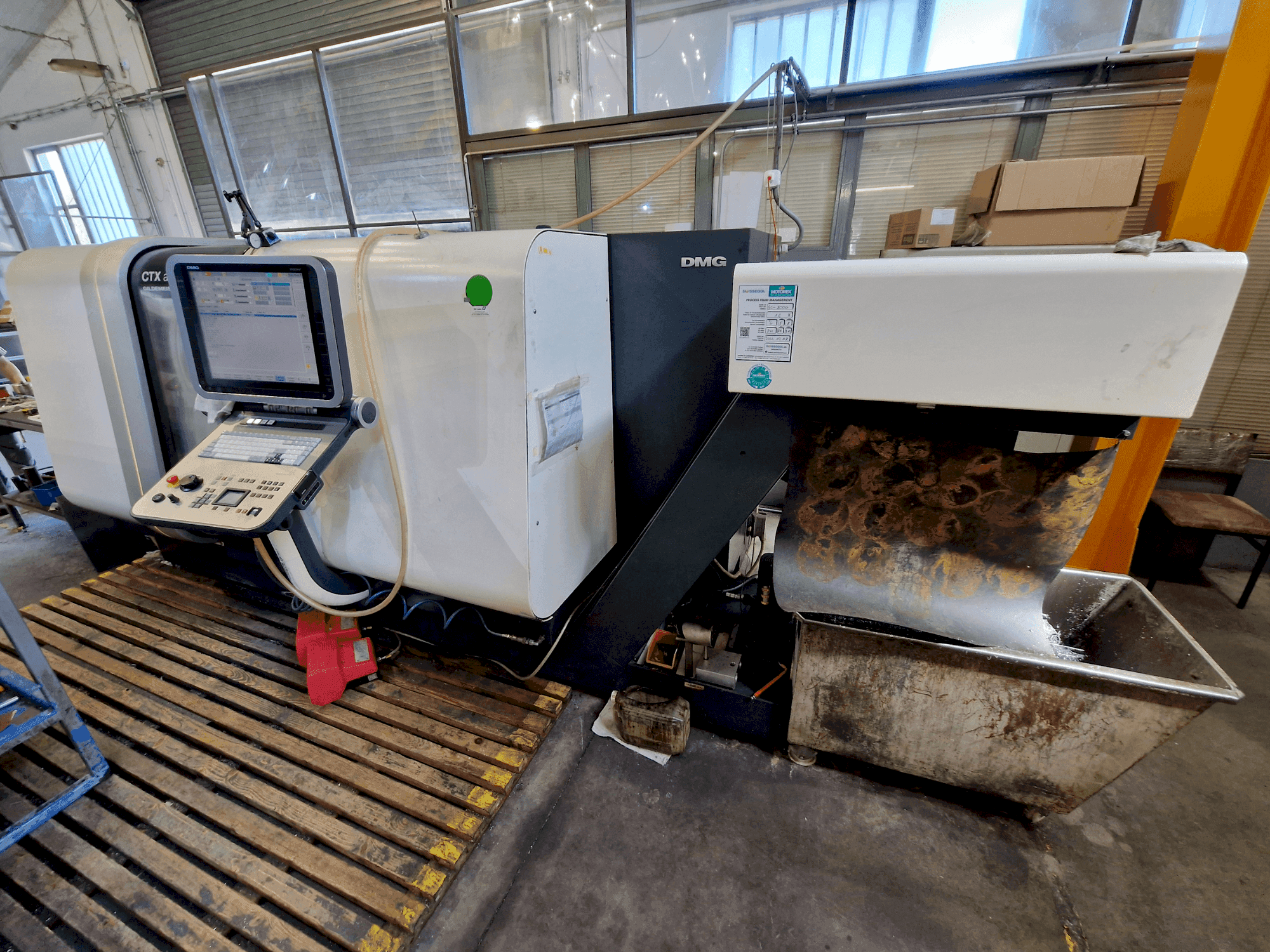 Mašīnas DMG MORI CTX ALPHA 500 V6  pretskats