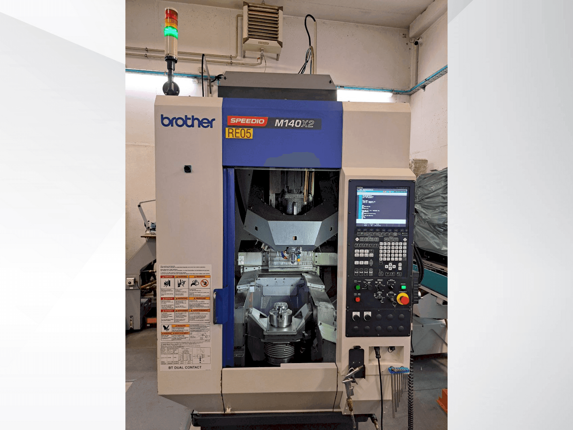 Mašīnas Brother SPEEDIO M140X2  pretskats