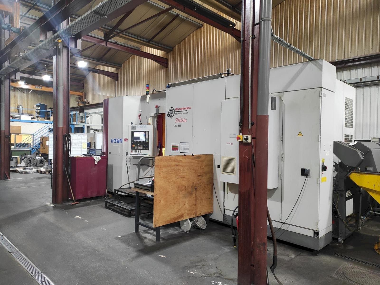 Mašīnas Starrag HEC 800 - 5 AXES pretskats