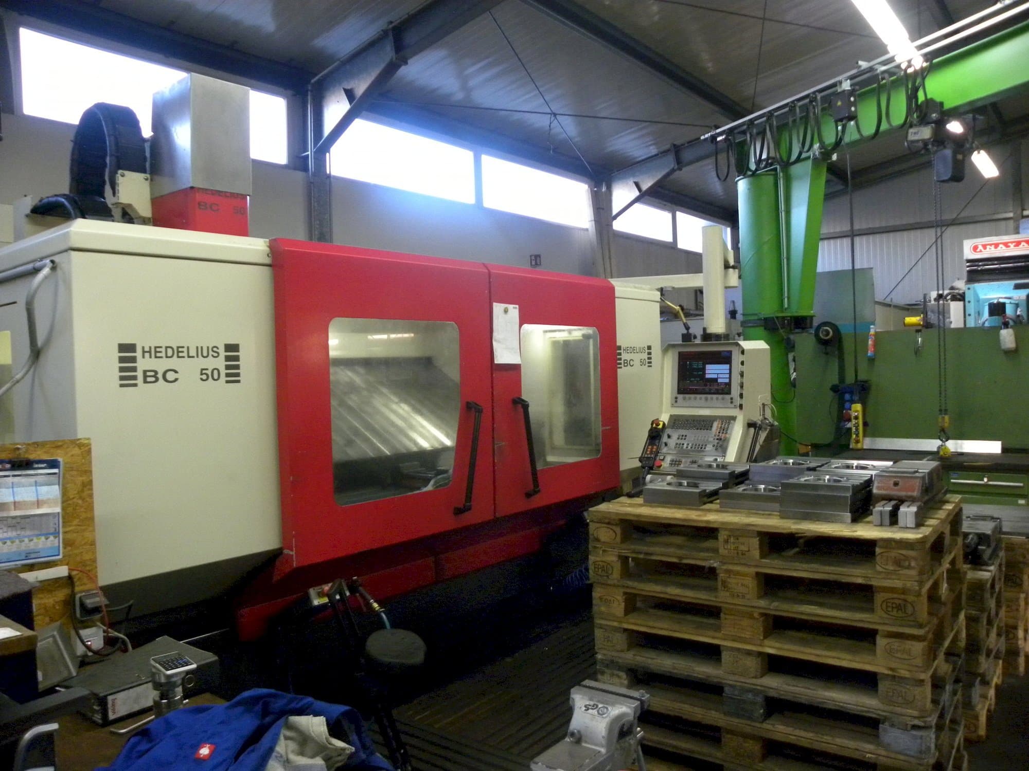 Mašīnas HEDELIUS BC-50  pretskats