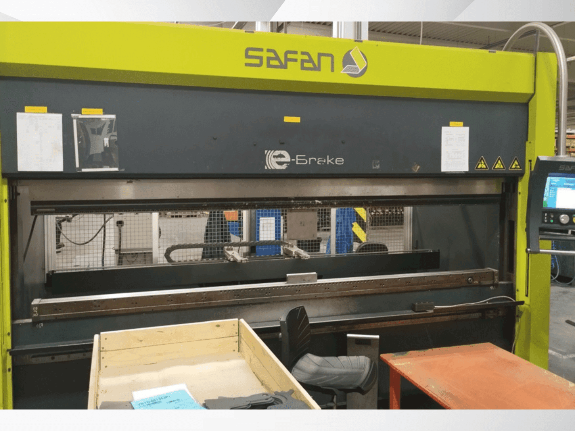 Mašīnas Safan E-BRAKE 100-3100 TS 1 pretskats