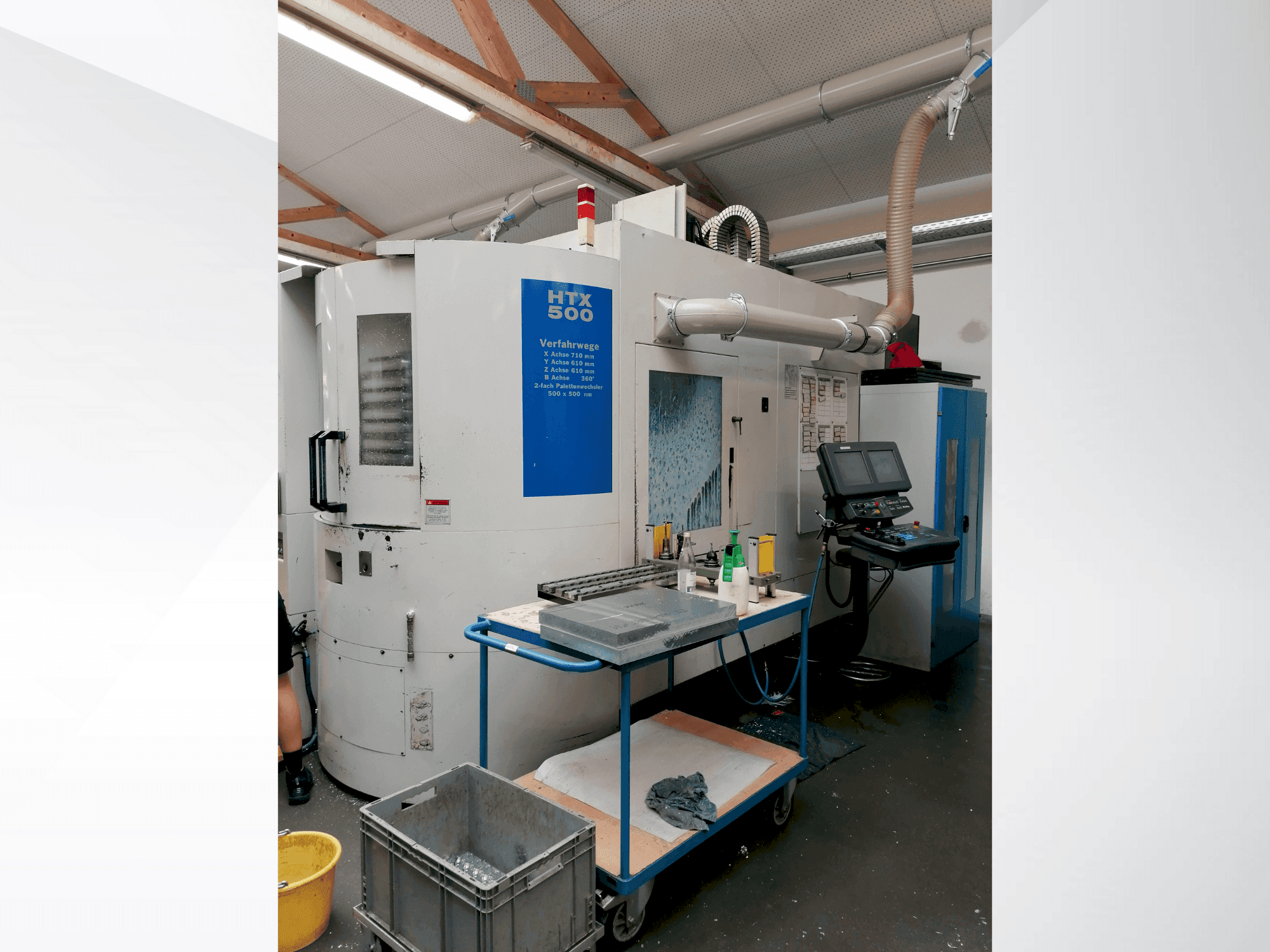 Mašīnas Hurco HTX 500  pretskats