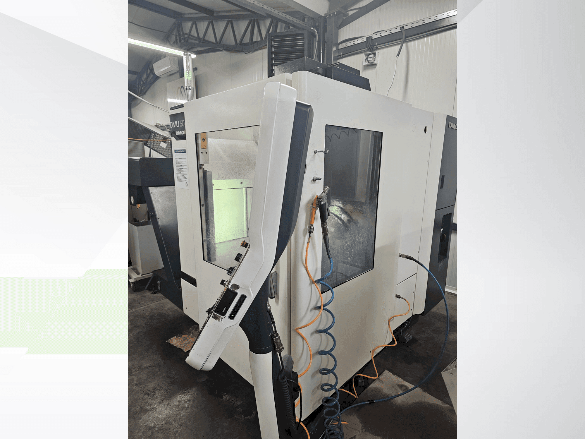 Mašīnas DMG DECKEL MAHO DMU 50 eco pretskats