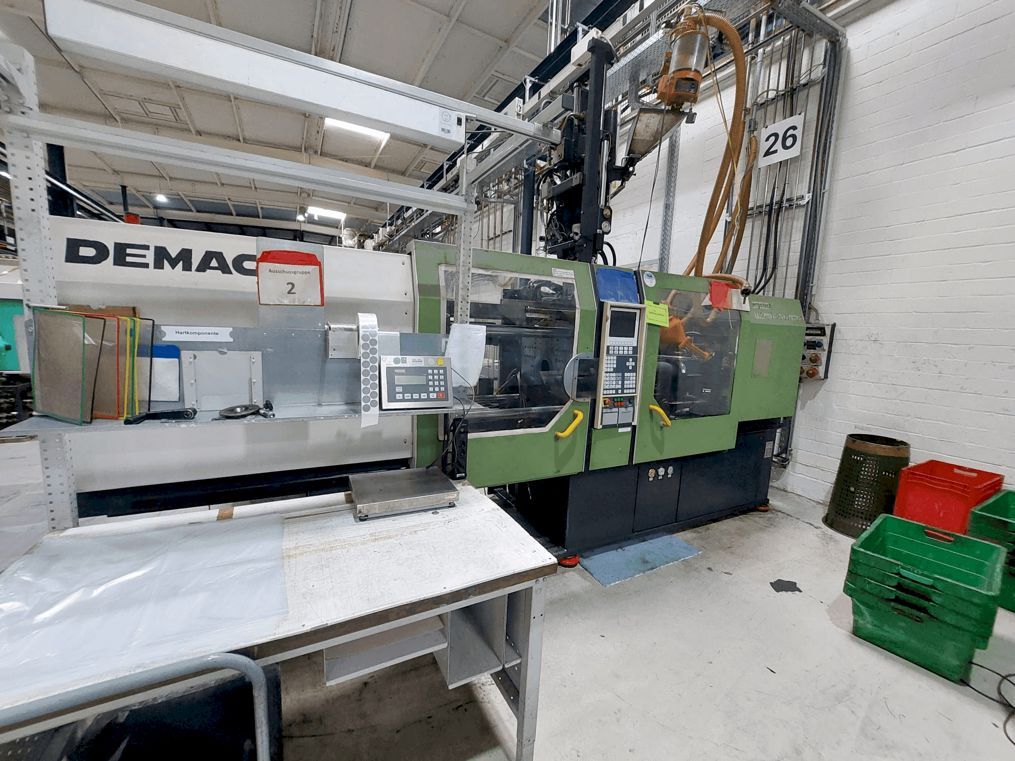 Mašīnas DEMAG D110-310H/120V pretskats