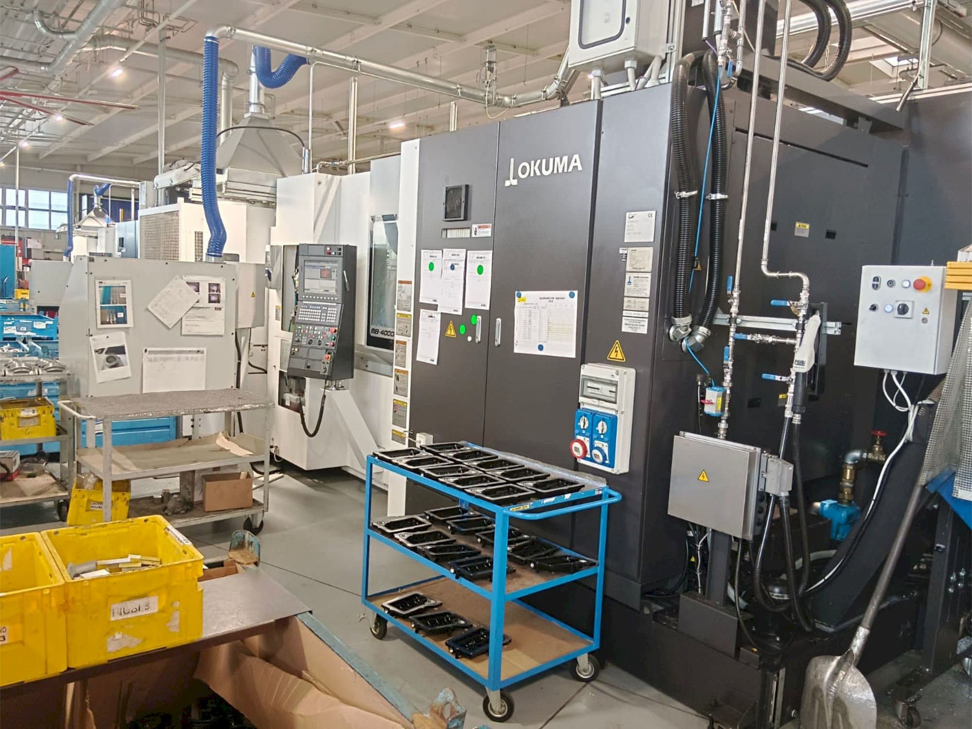 Mašīnas Okuma MB-4000H pretskats