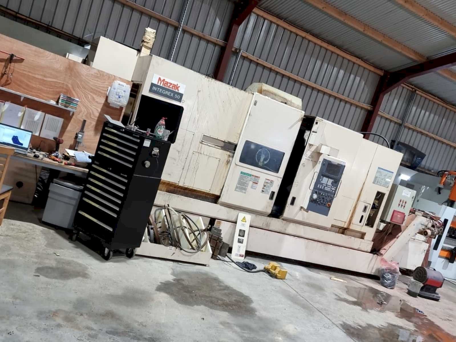 Mašīnas Mazak Integrex 50YR-1500U  pretskats
