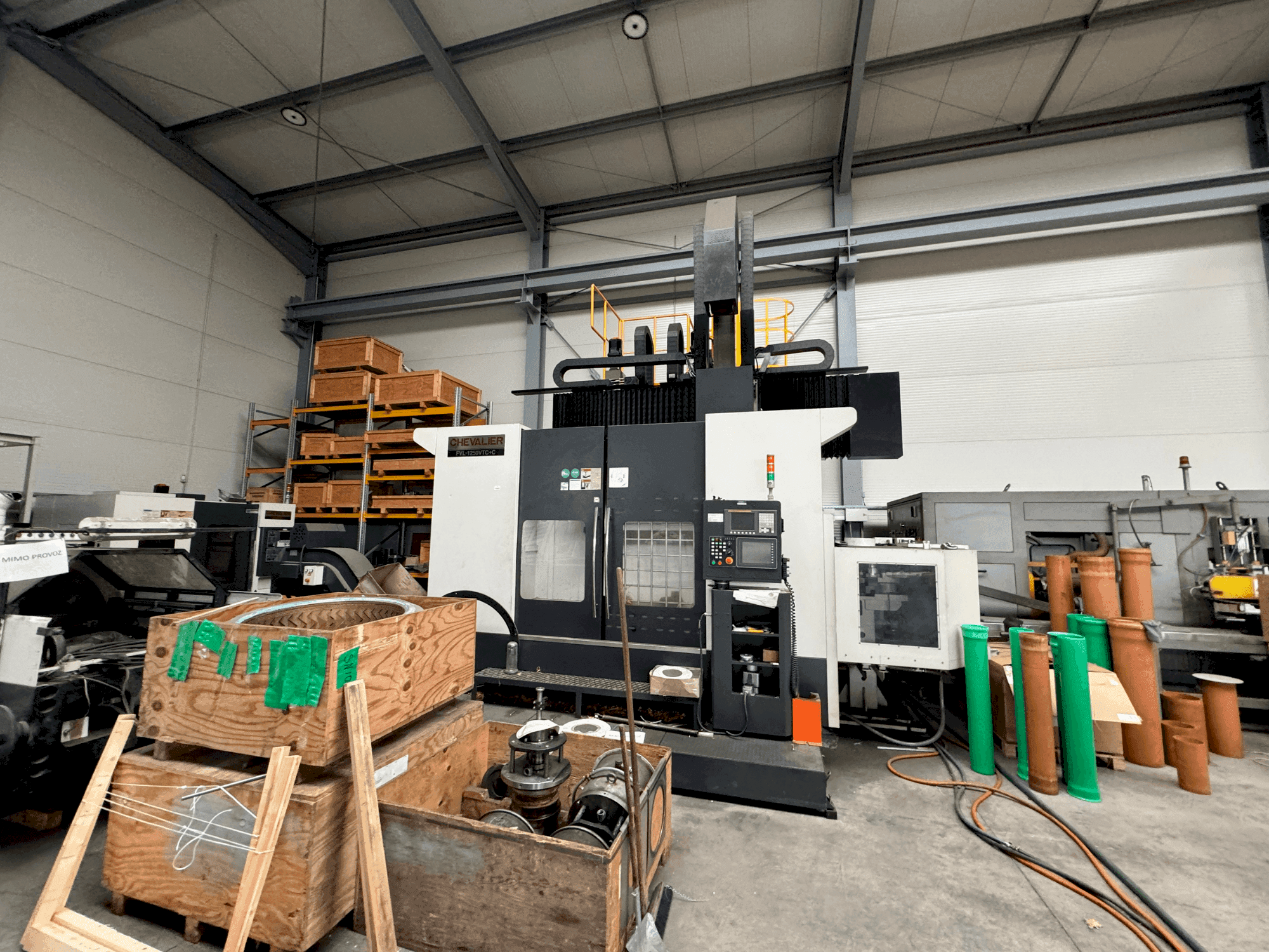 Mašīnas Chevalier FVL-1250VTC+C pretskats