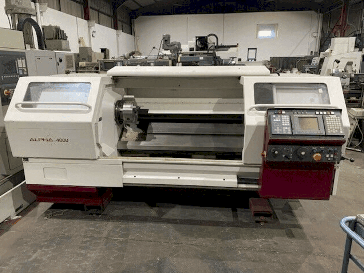 Mašīnas Harrison ALPHA 400 U pretskats