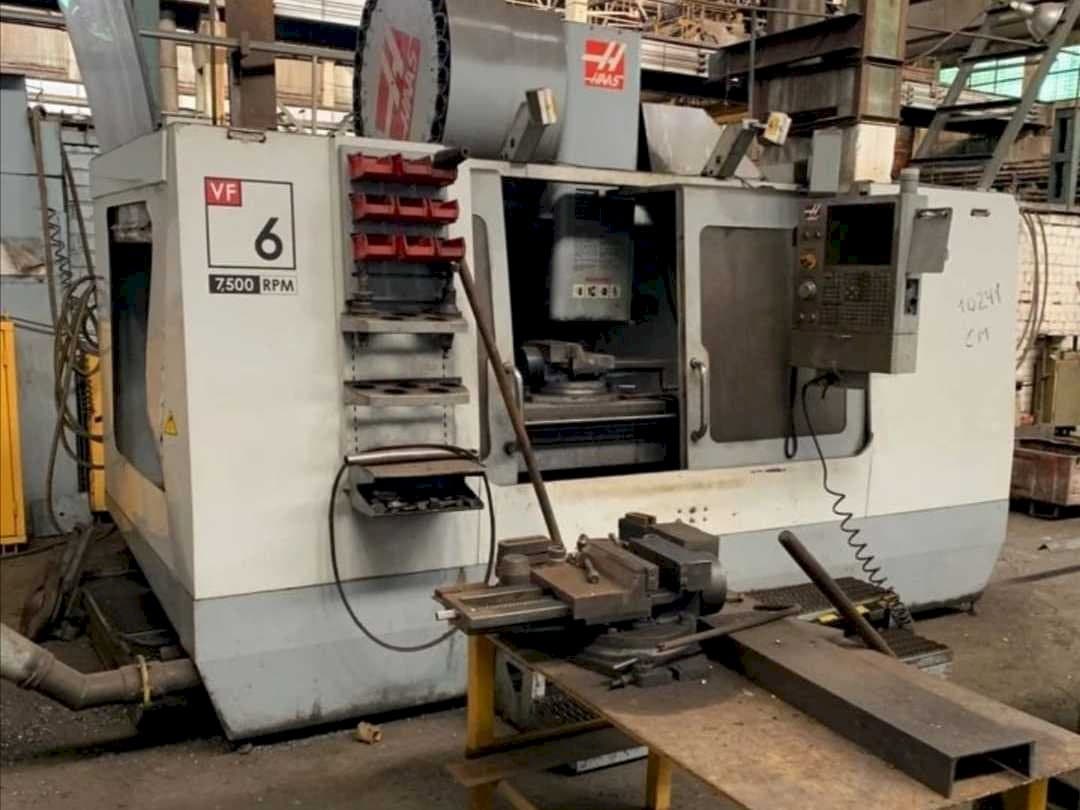 Mašīnas HAAS VF-6/50 pretskats