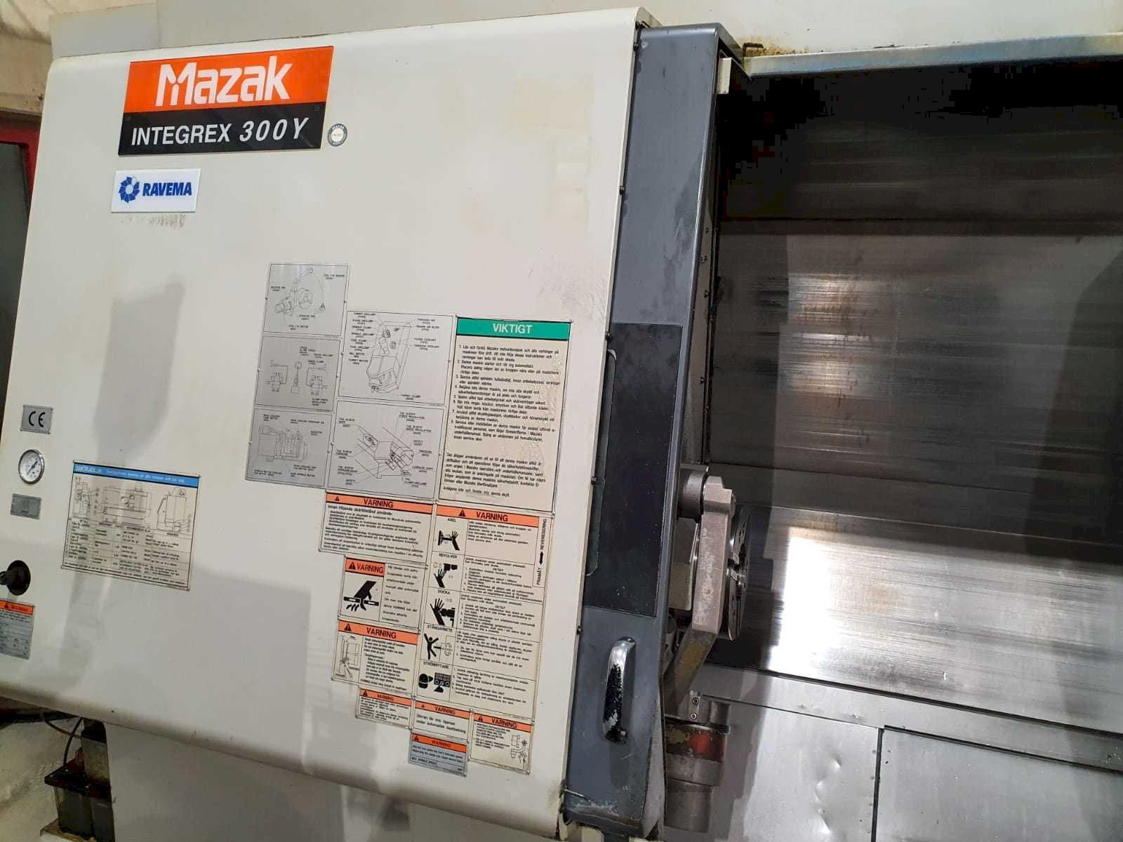 Mašīnas Mazak Integrex 300Y pretskats