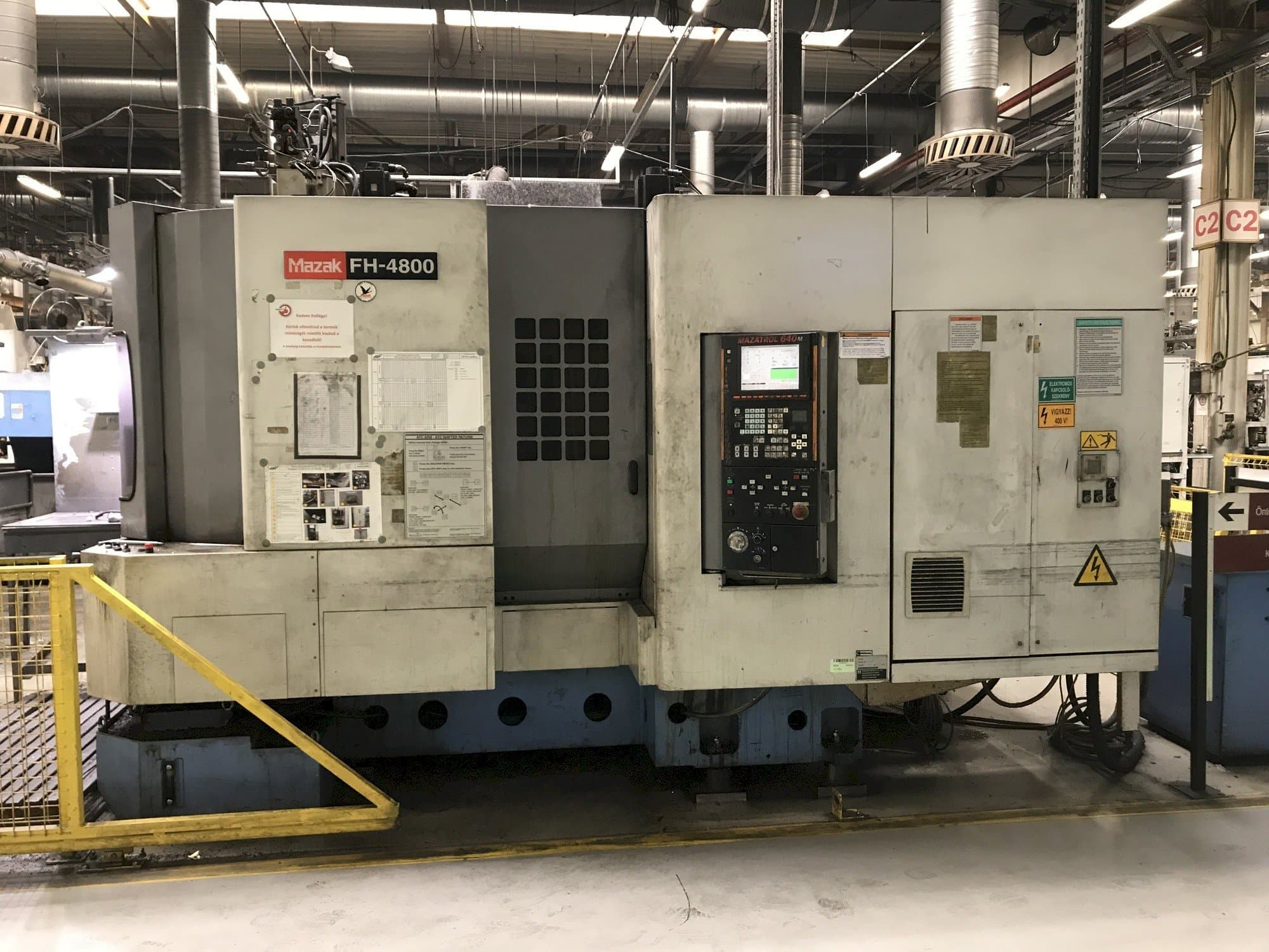 Mašīnas Mazak FH-4800 40T pretskats