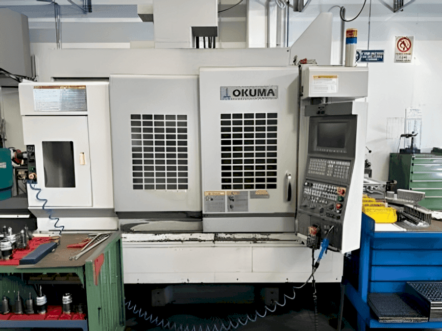 Mašīnas Okuma MB 56-VA pretskats