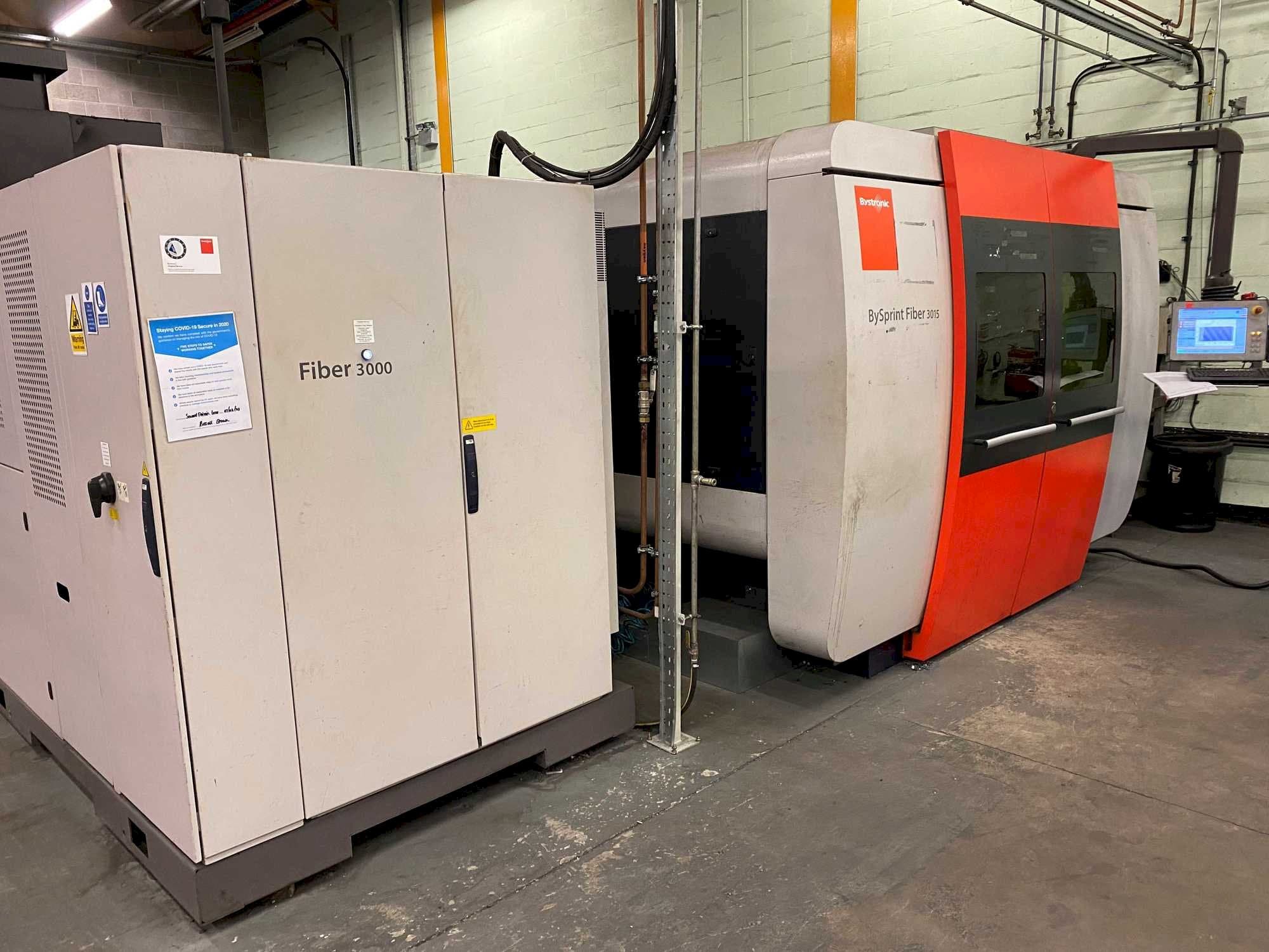 Mašīnas Bystronic BySprint 3015 Fiber  pretskats