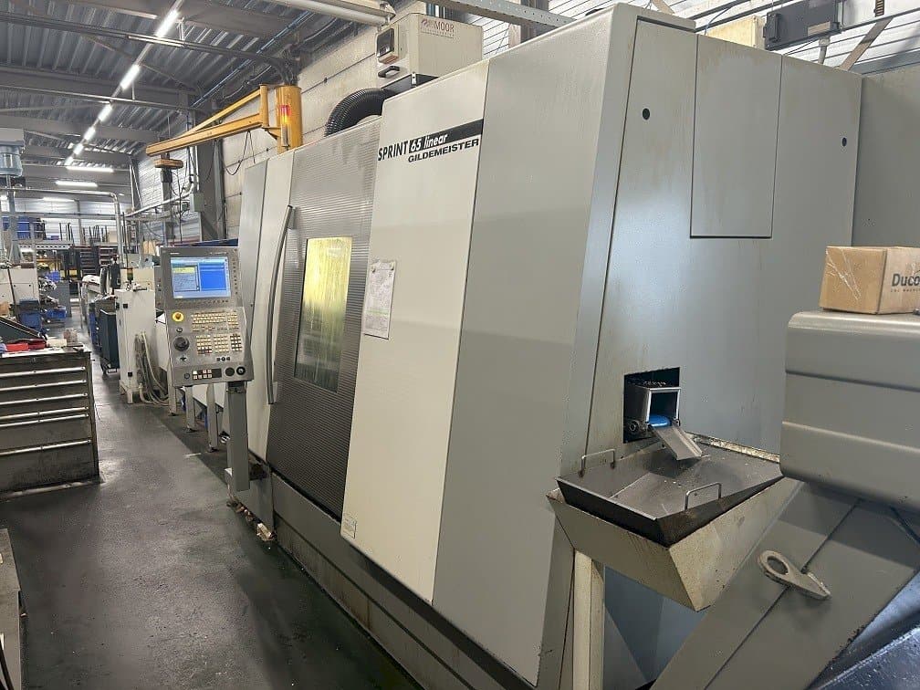 Mašīnas Gildemeister sprint 65 linear pretskats