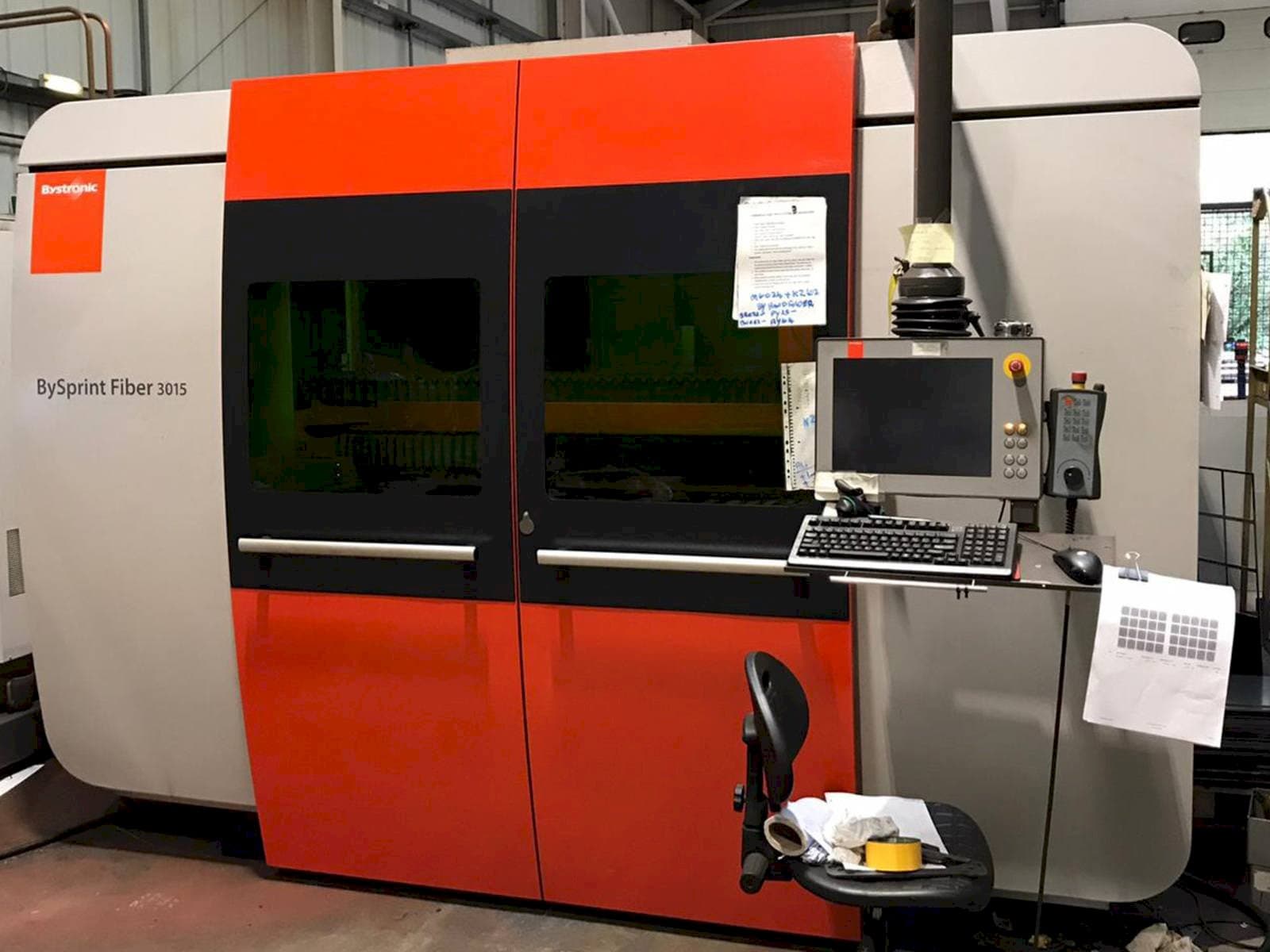 Mašīnas Bystronic BySprint Fiber 3015 pretskats