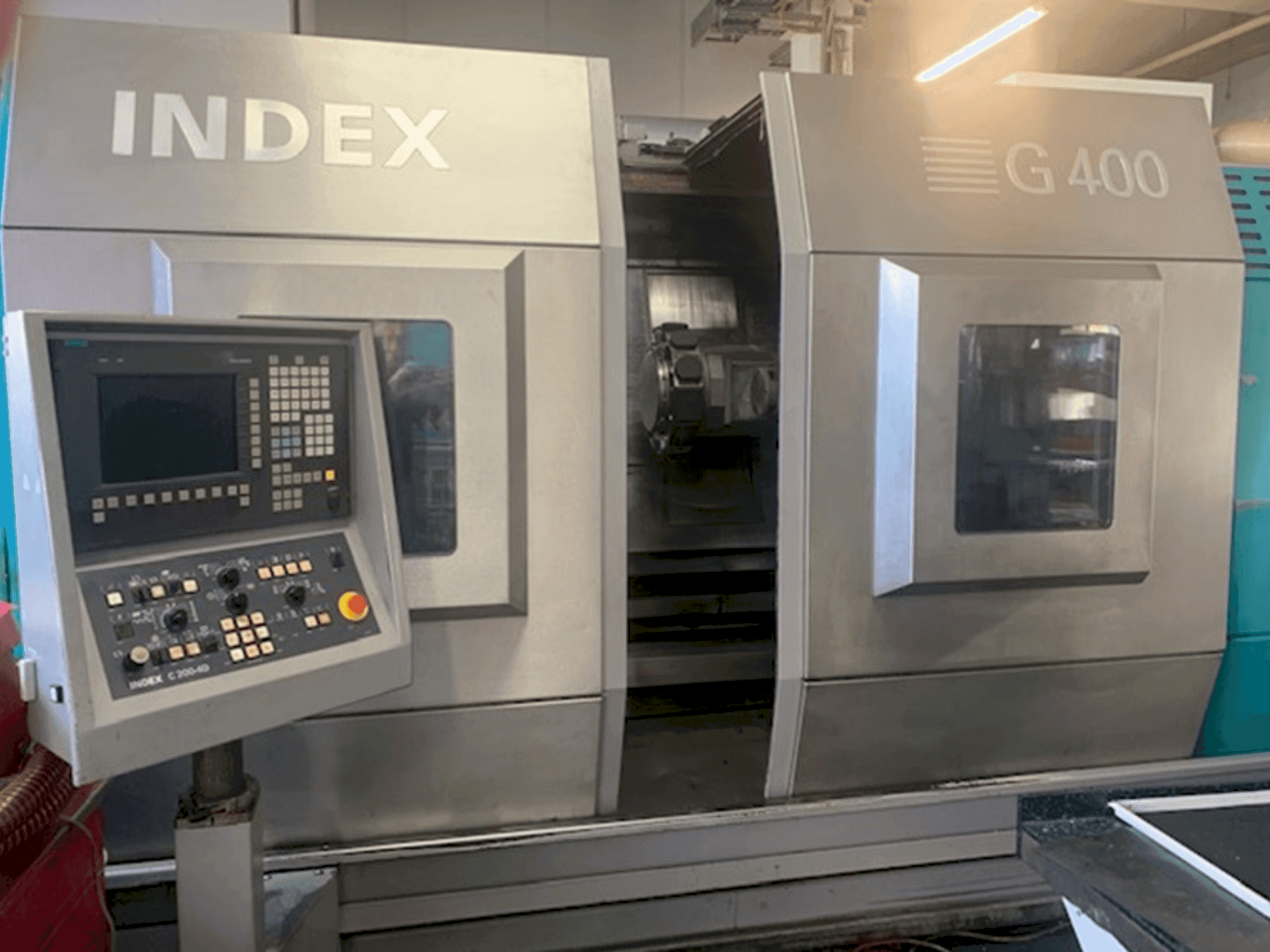 Mašīnas Index G400  pretskats