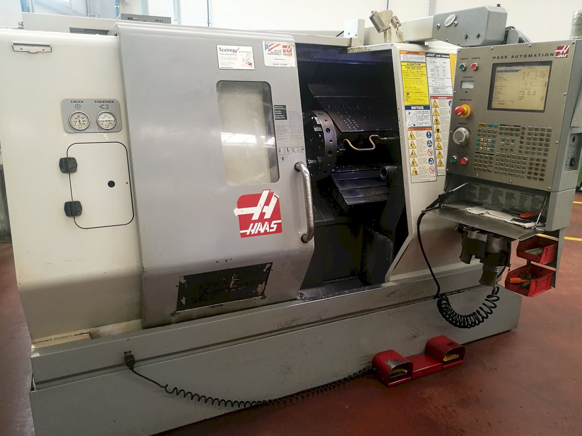 Mašīnas HAAS SL-20THE pretskats