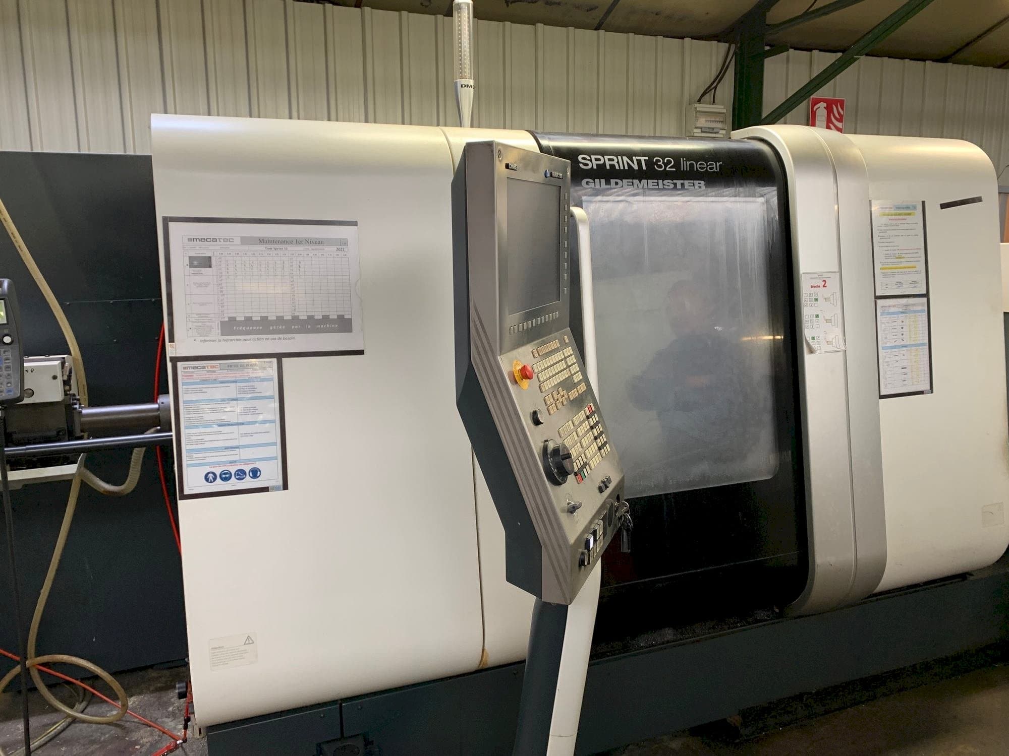 Mašīnas DMG SPRINT 32 linear pretskats