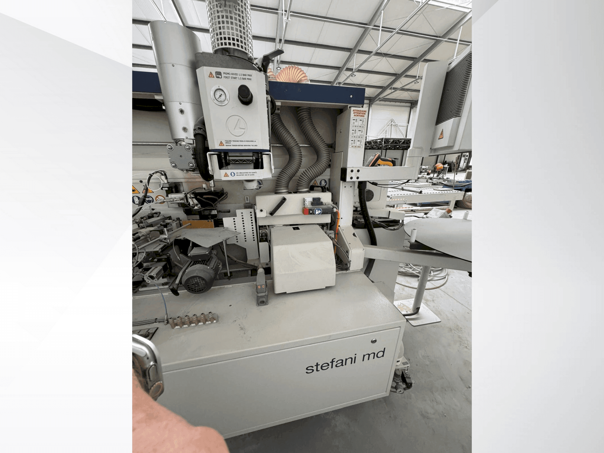 Mašīnas SCM STEFANI MD  pretskats