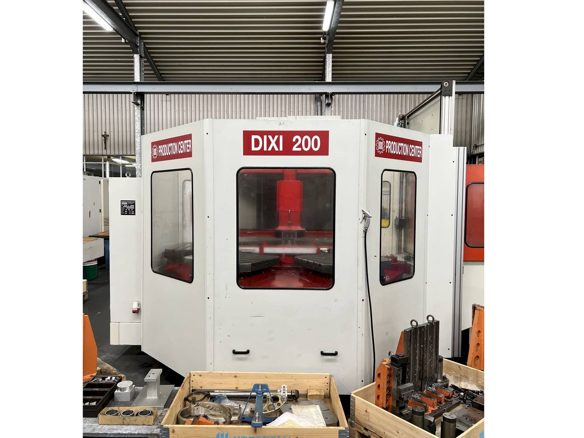 Mašīnas DIXI 200 pretskats