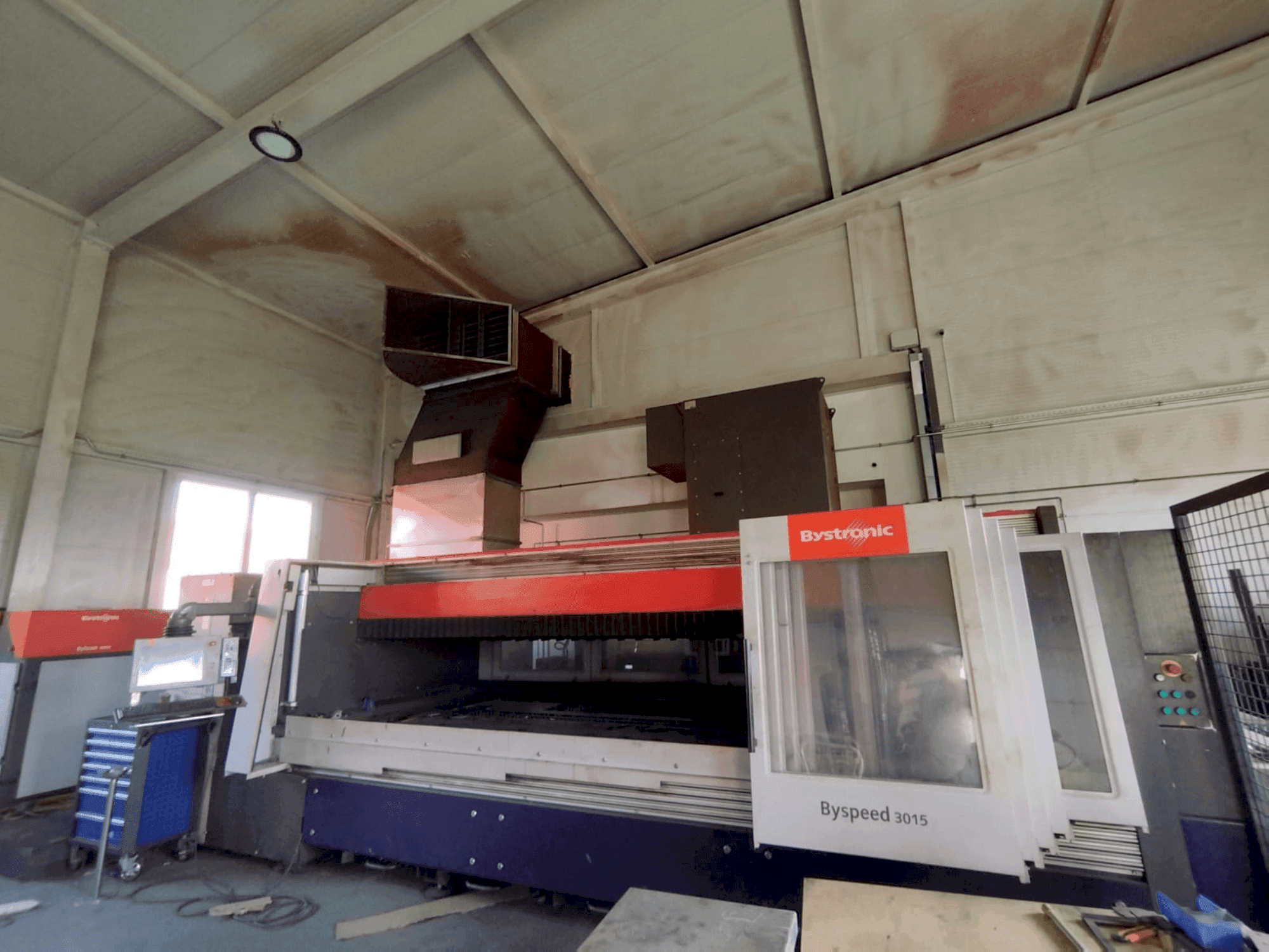 Mašīnas Bystronic BySpeed 3015 pretskats