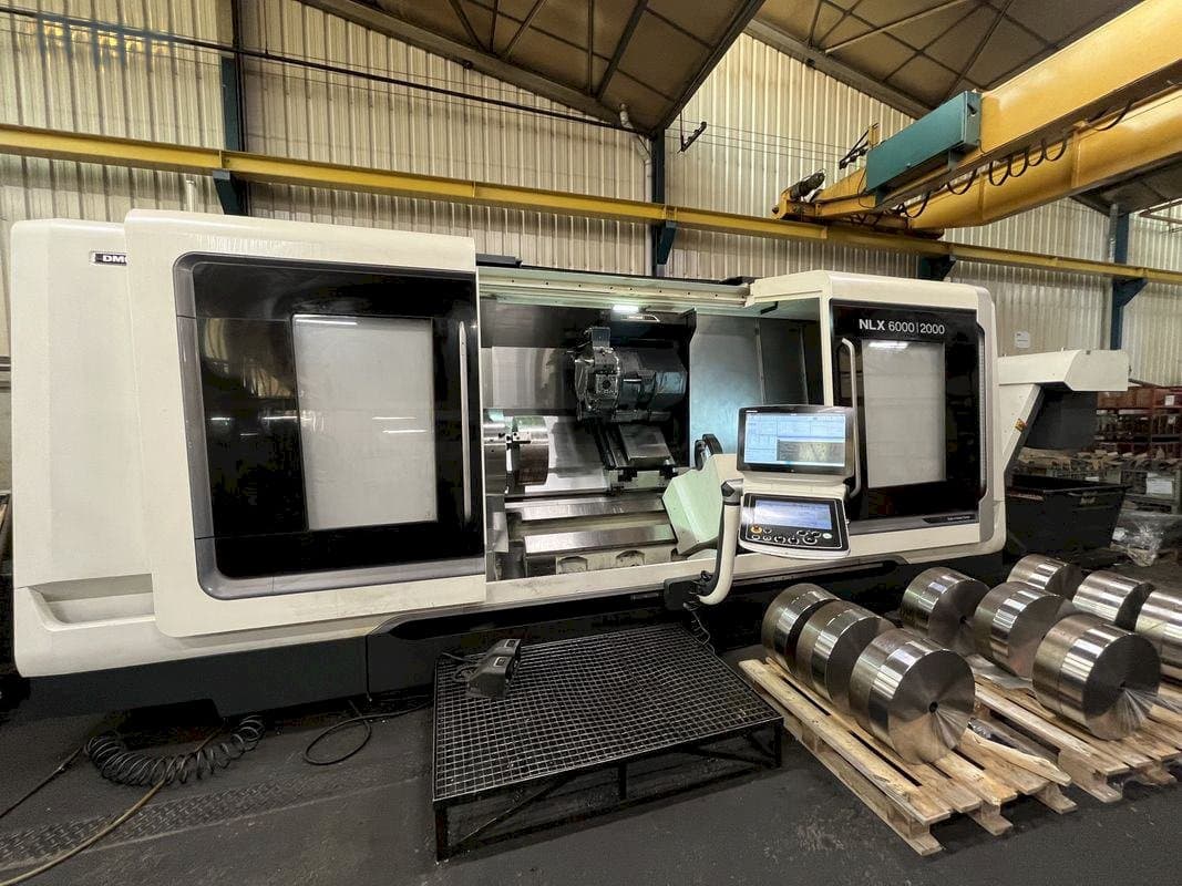 Mašīnas DMG MORI NLX 6000 | 2000 kreisās malas  skats