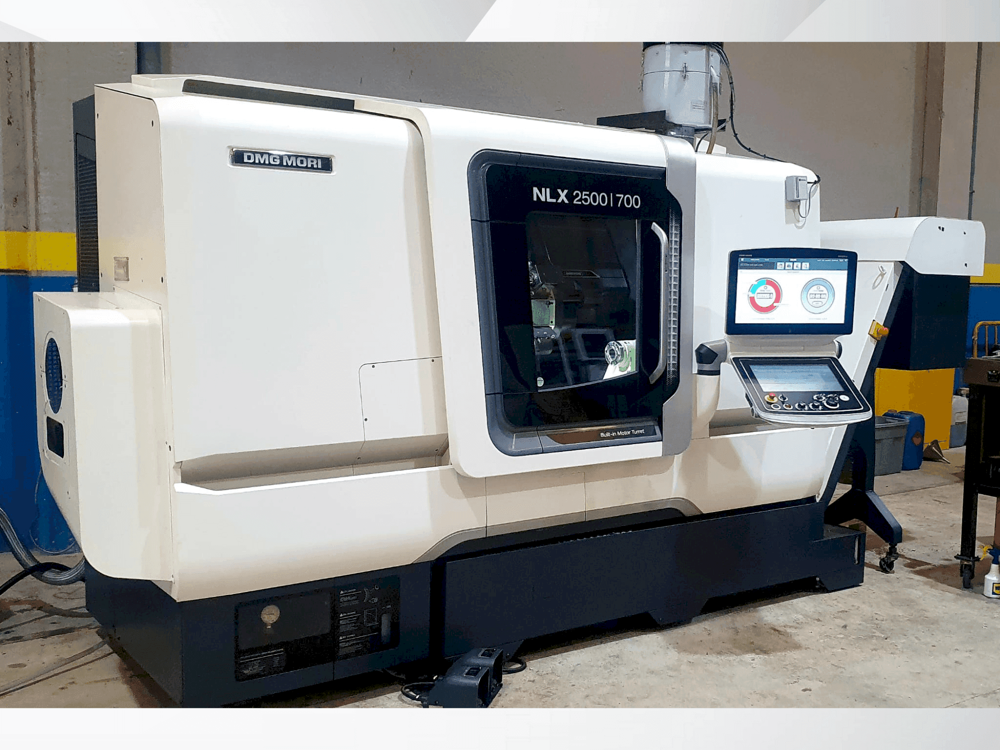 Mašīnas DMG MORI NLX2500Y/700 pretskats