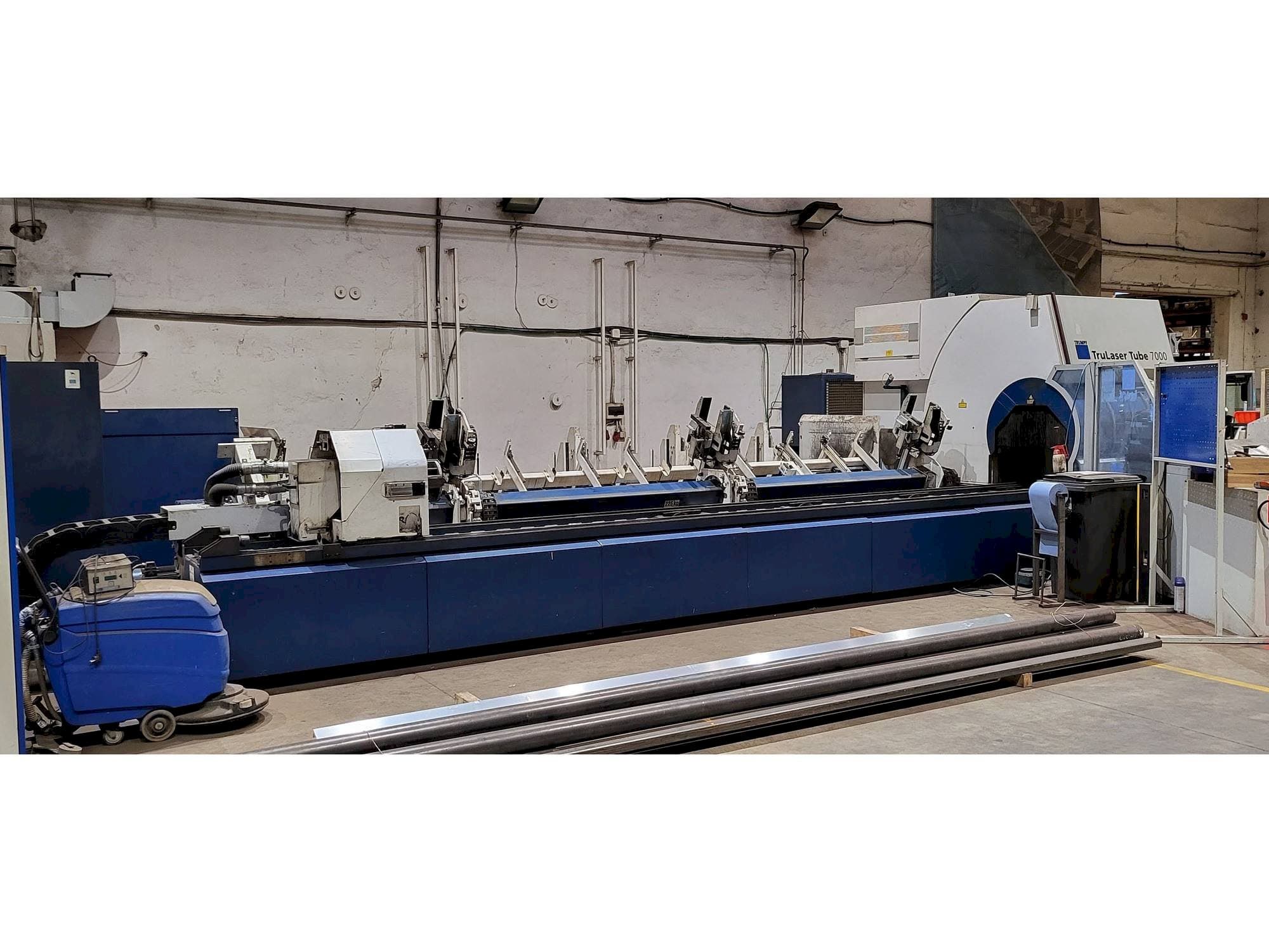 Mašīnas Trumpf TruLaser Tube 7000 pretskats