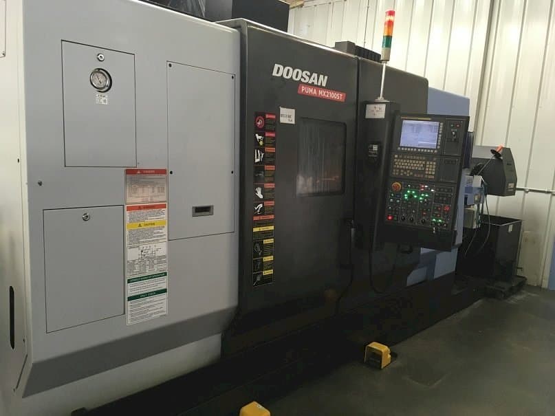 Mašīnas Doosan Puma MX 2100 ST pretskats