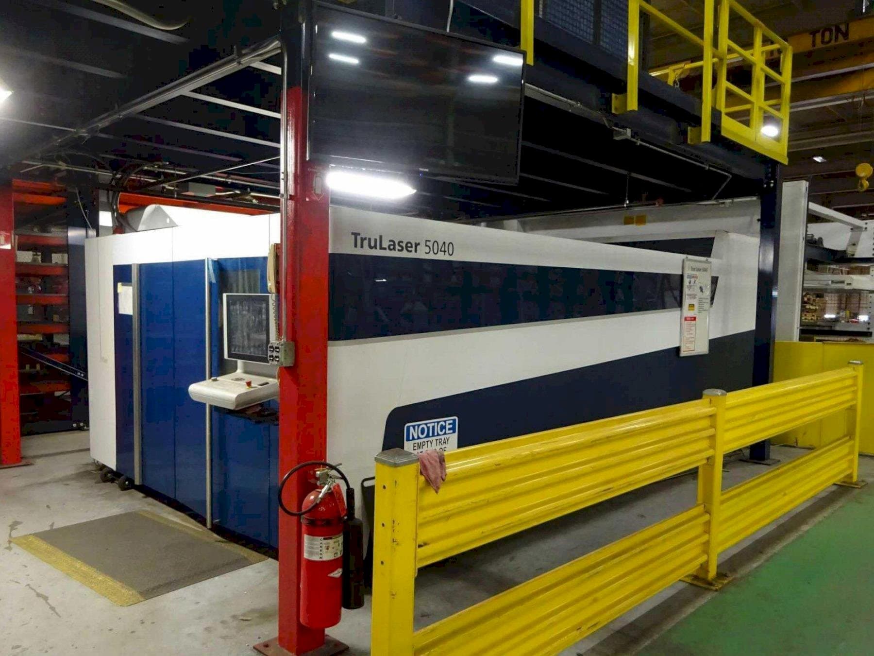 Mašīnas Trumpf TruLaser 5040 Fiber pretskats