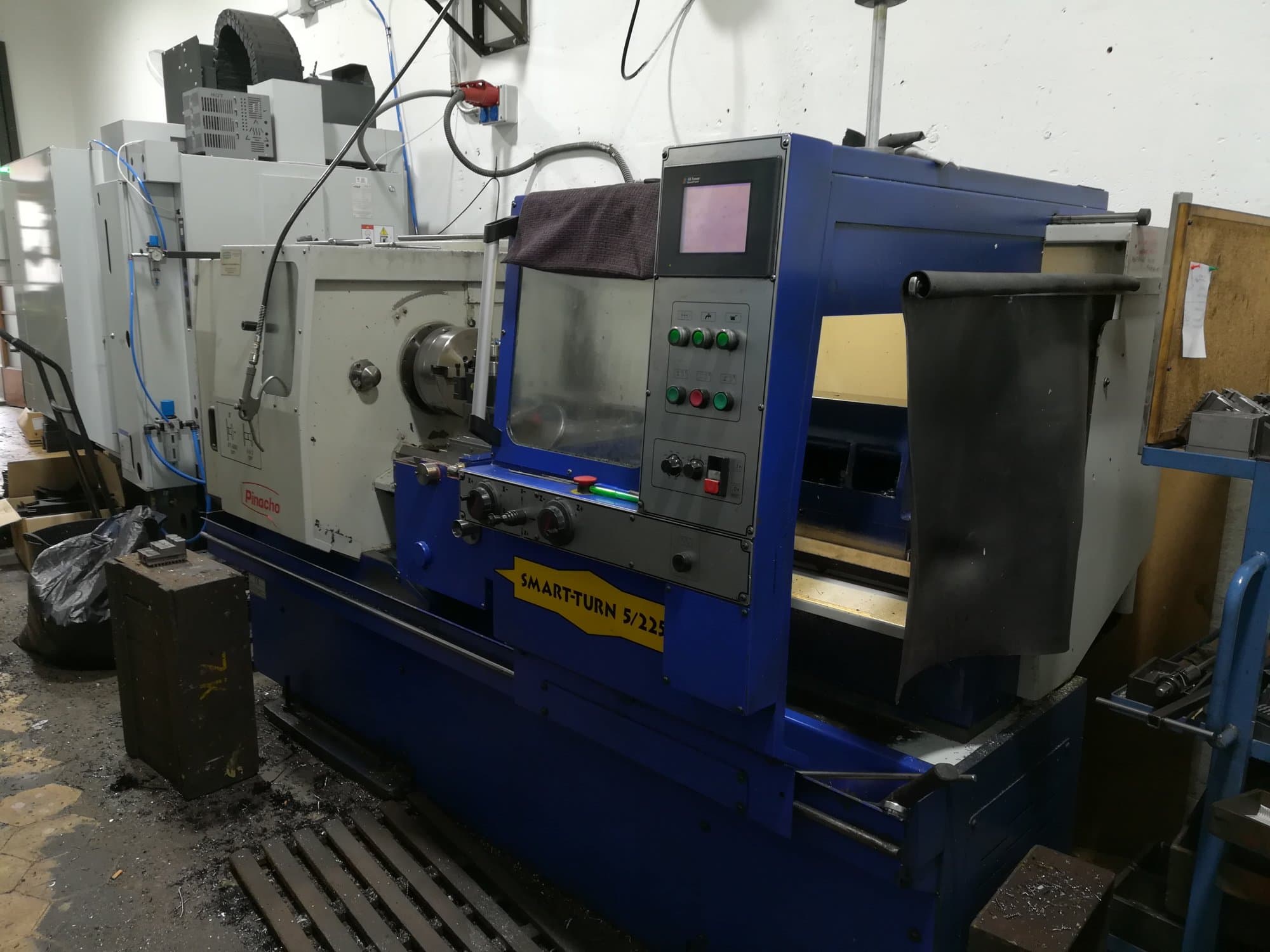 Mašīnas Pinacho Smart-Turn 5/225 pretskats