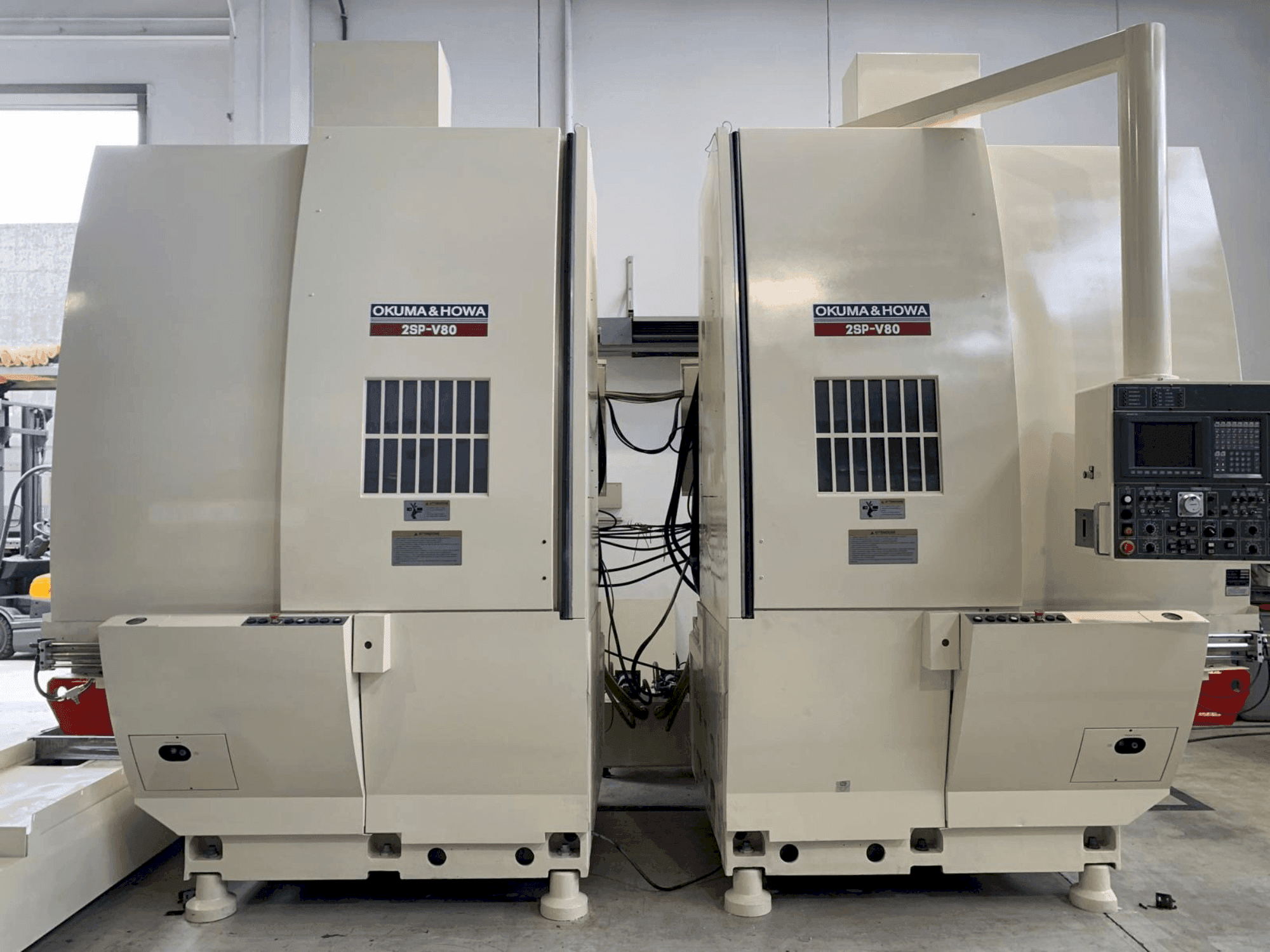 Mašīnas Okuma 2SP-V80 pretskats