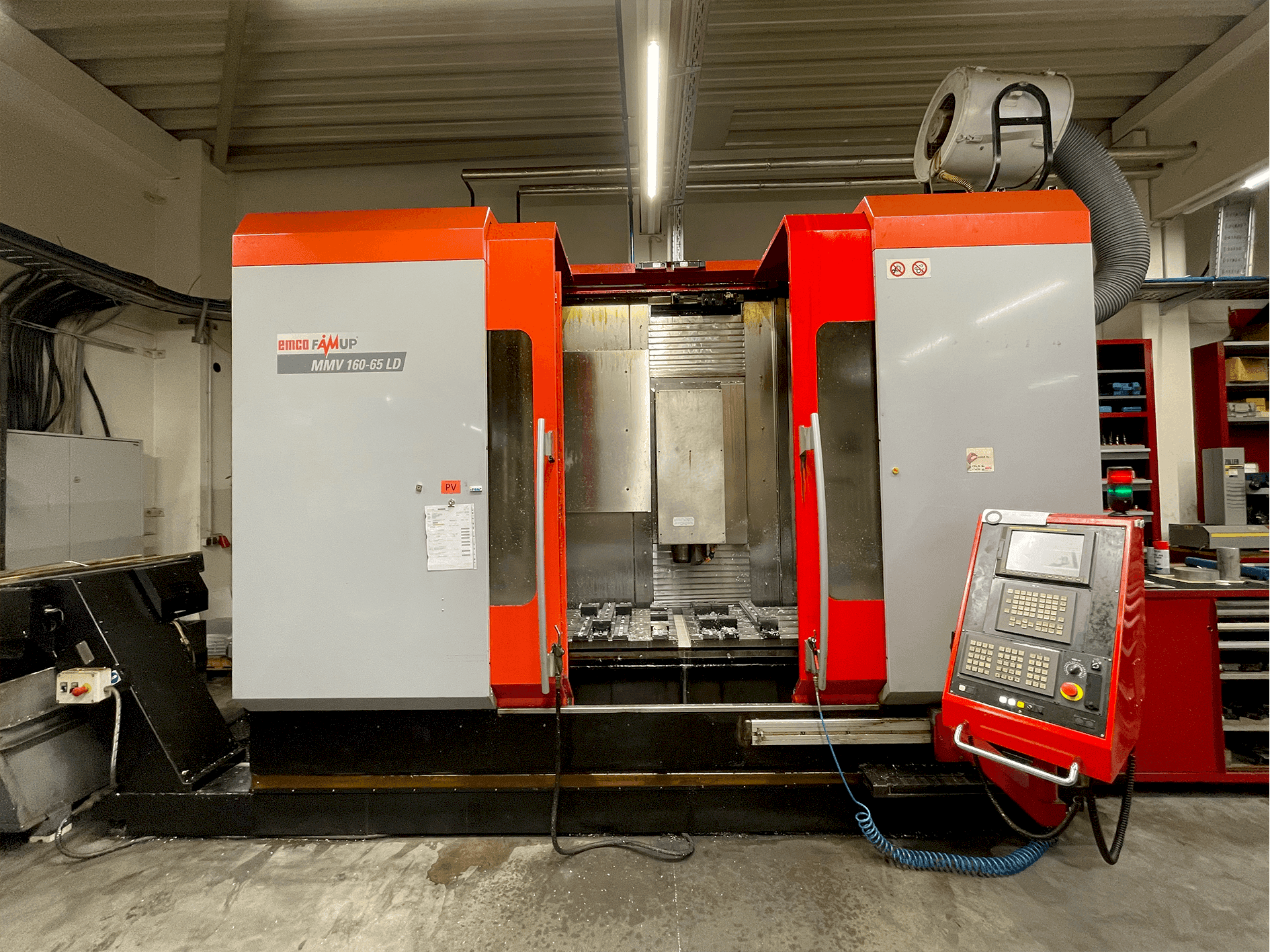 Mašīnas EMCO Famup MMV-160-65LD  pretskats