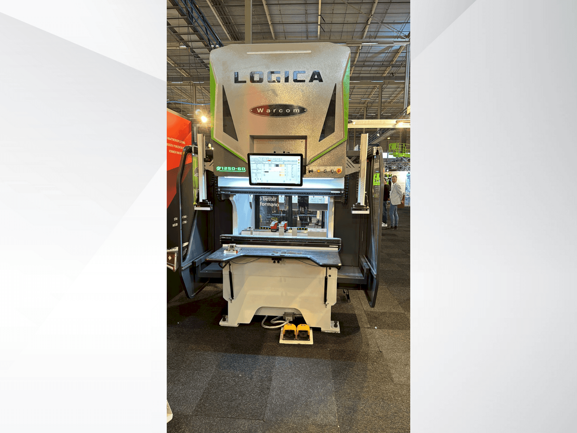 Mašīnas Warcom LOGICA 1250-60 pretskats
