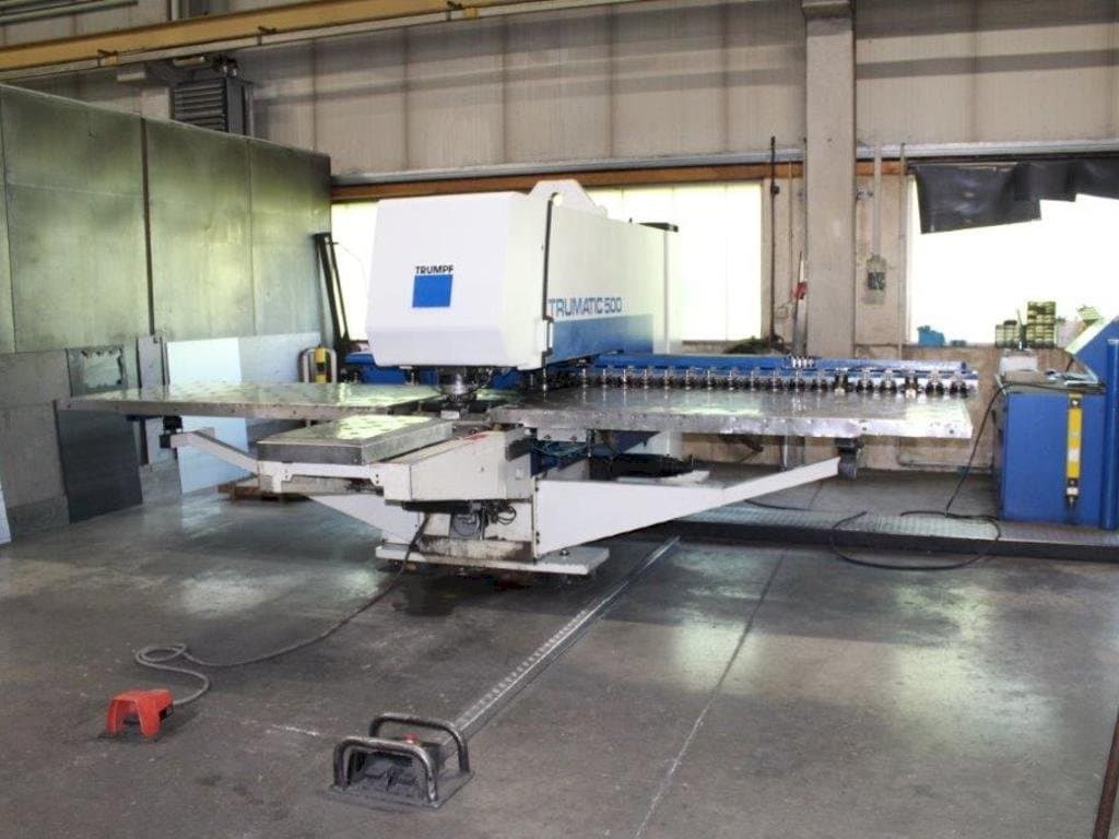 Mašīnas Trumpf Trumatic 500 pretskats