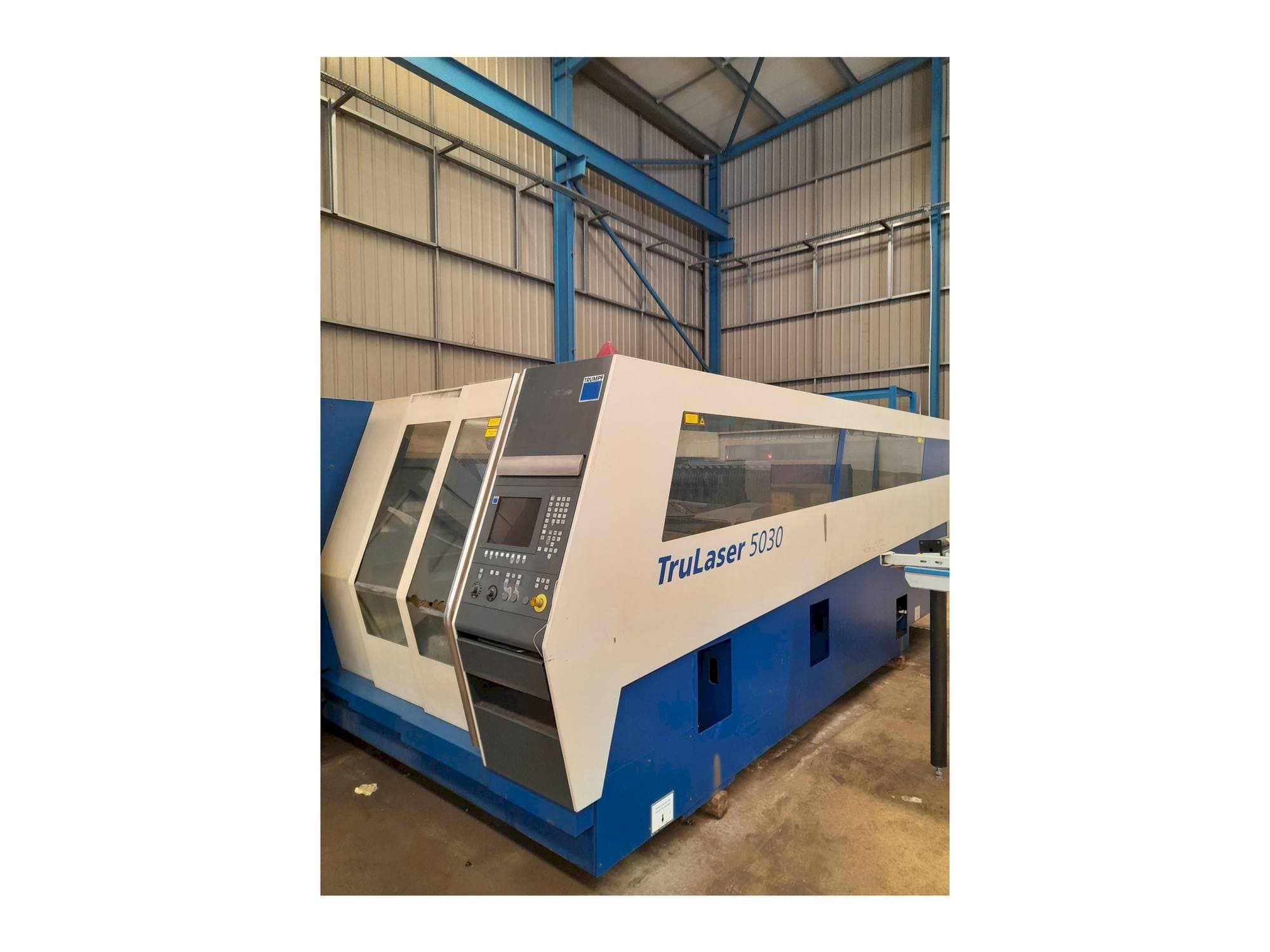 Mašīnas Trumpf Trulaser 5030 pretskats
