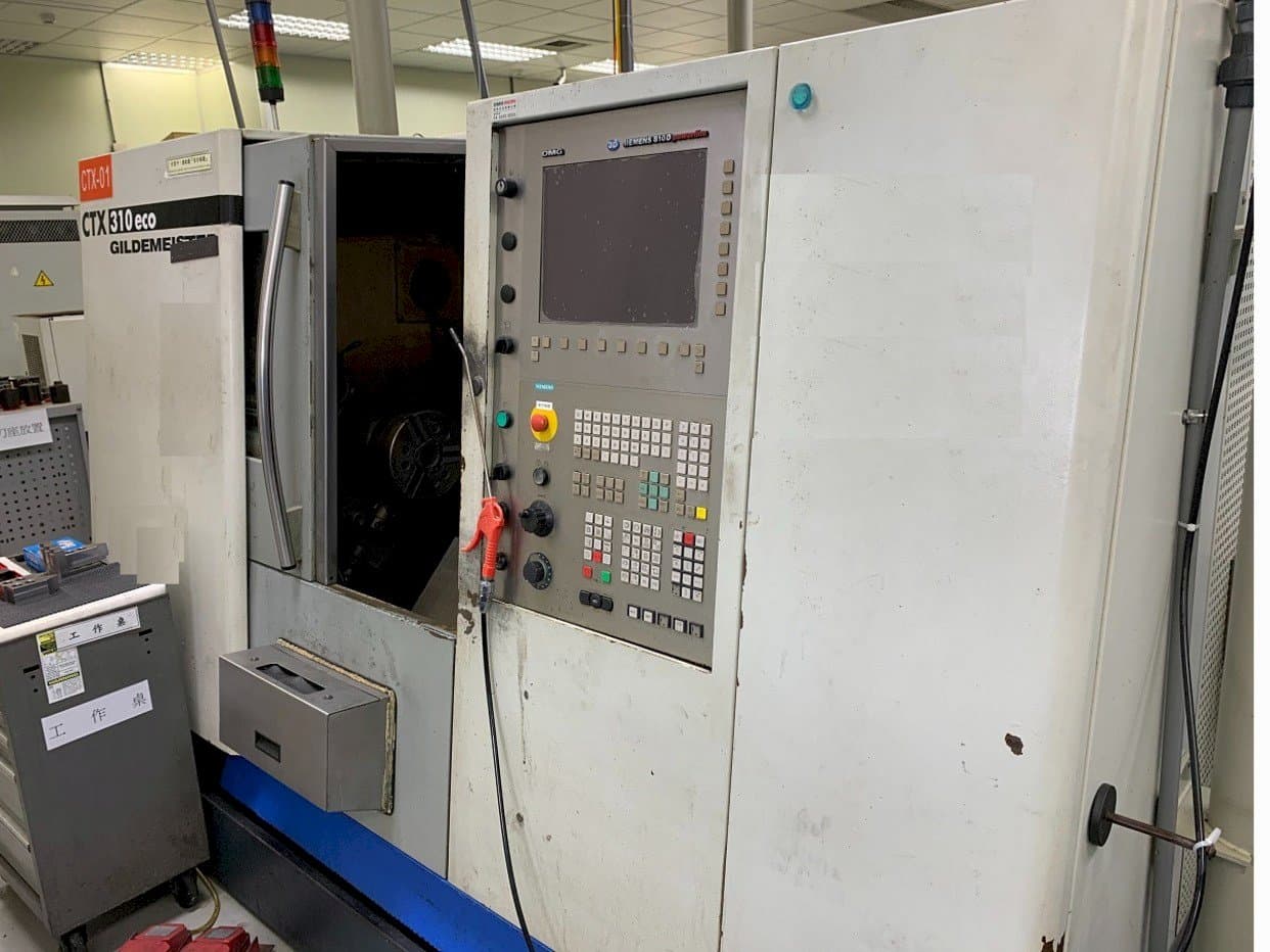 Mašīnas Gildemeister CTX 310V1 eco pretskats