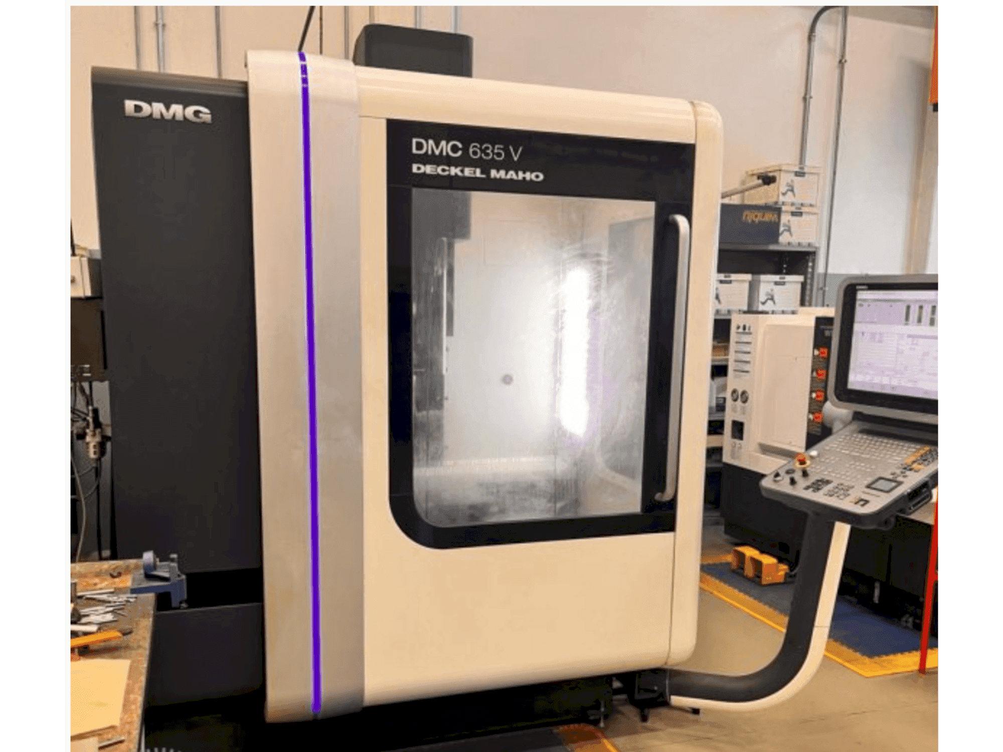 Mašīnas DMG DECKEL MAHO DMC 635 V pretskats