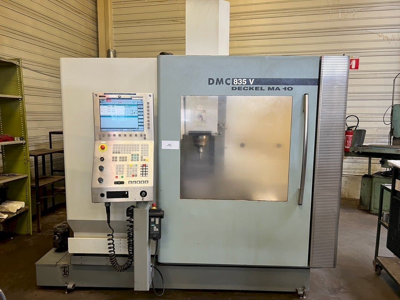 Mašīnas DMG DMC 835 pretskats