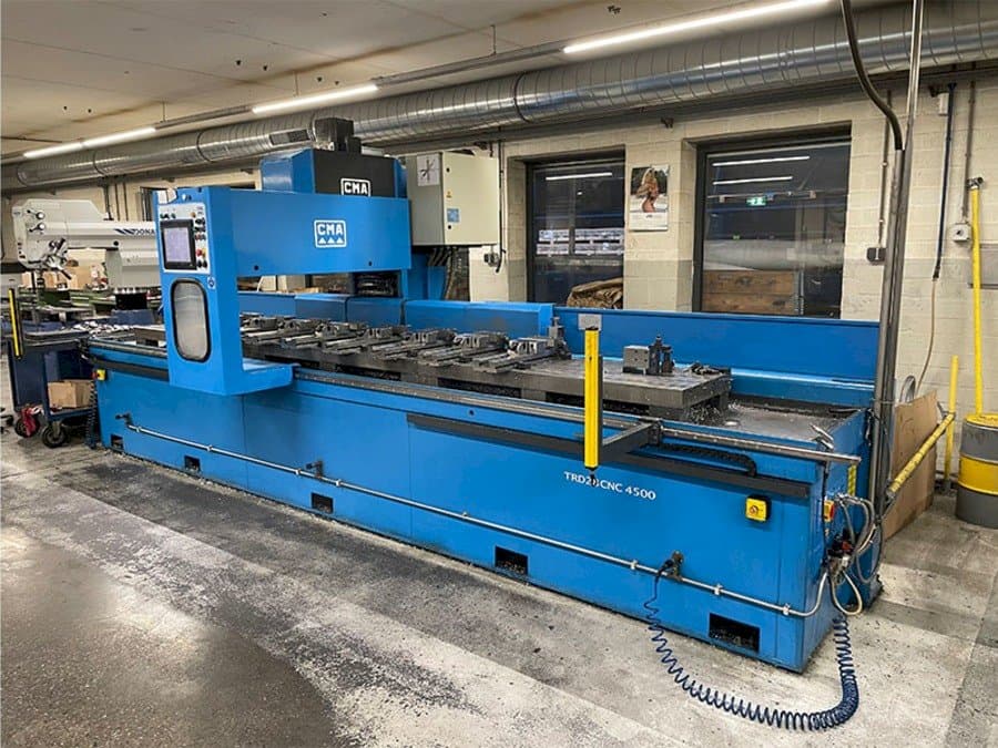 Mašīnas CMA TRD28CNC 4500 pretskats