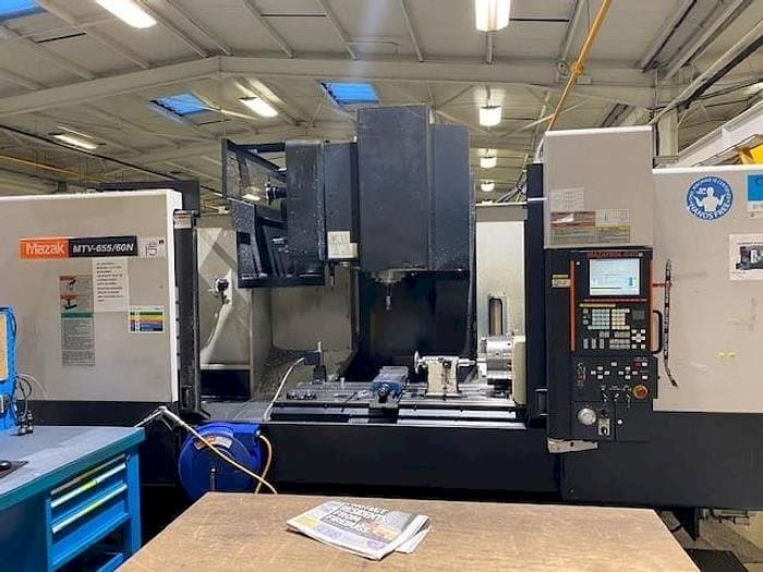 Mašīnas Mazak MTV 655/60N  pretskats