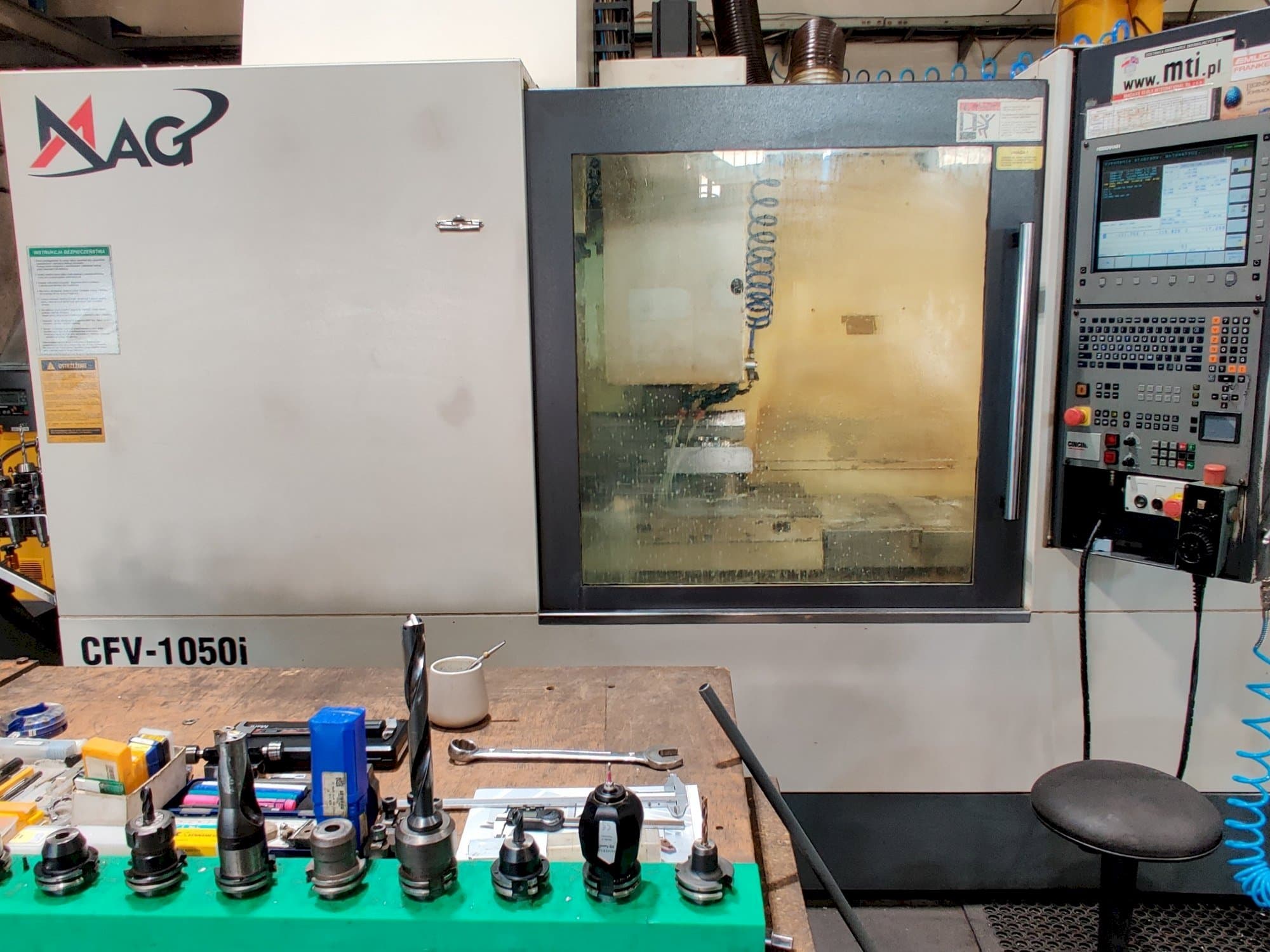 Mašīnas MAG CFV 1050 pretskats