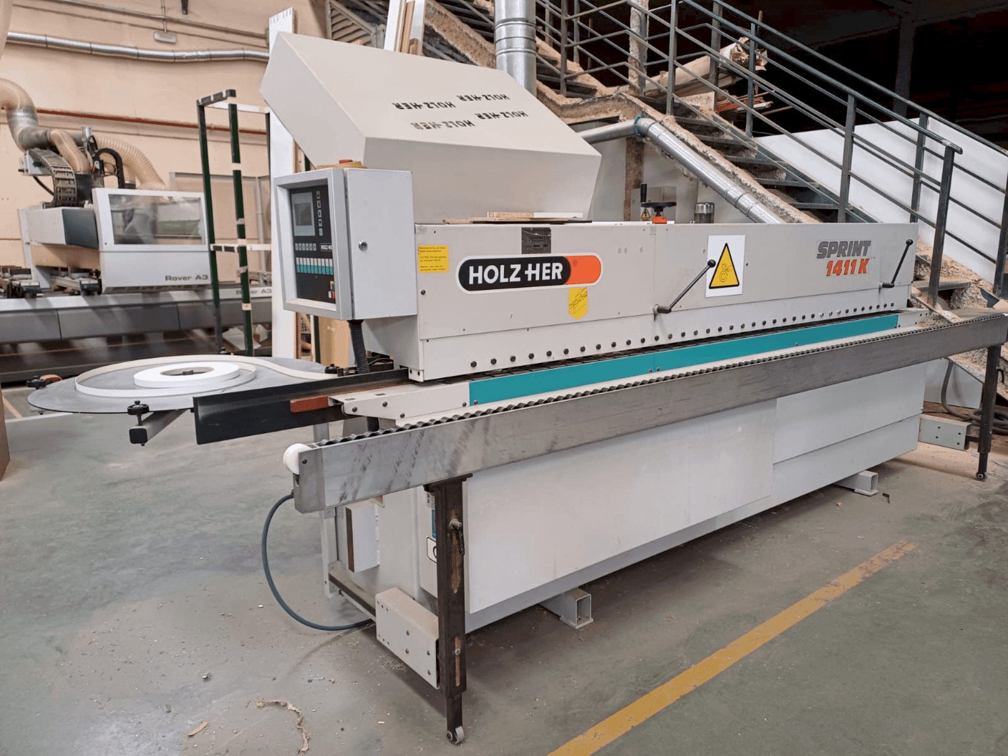 Mašīnas HOLZHER SPRINT 1411K pretskats