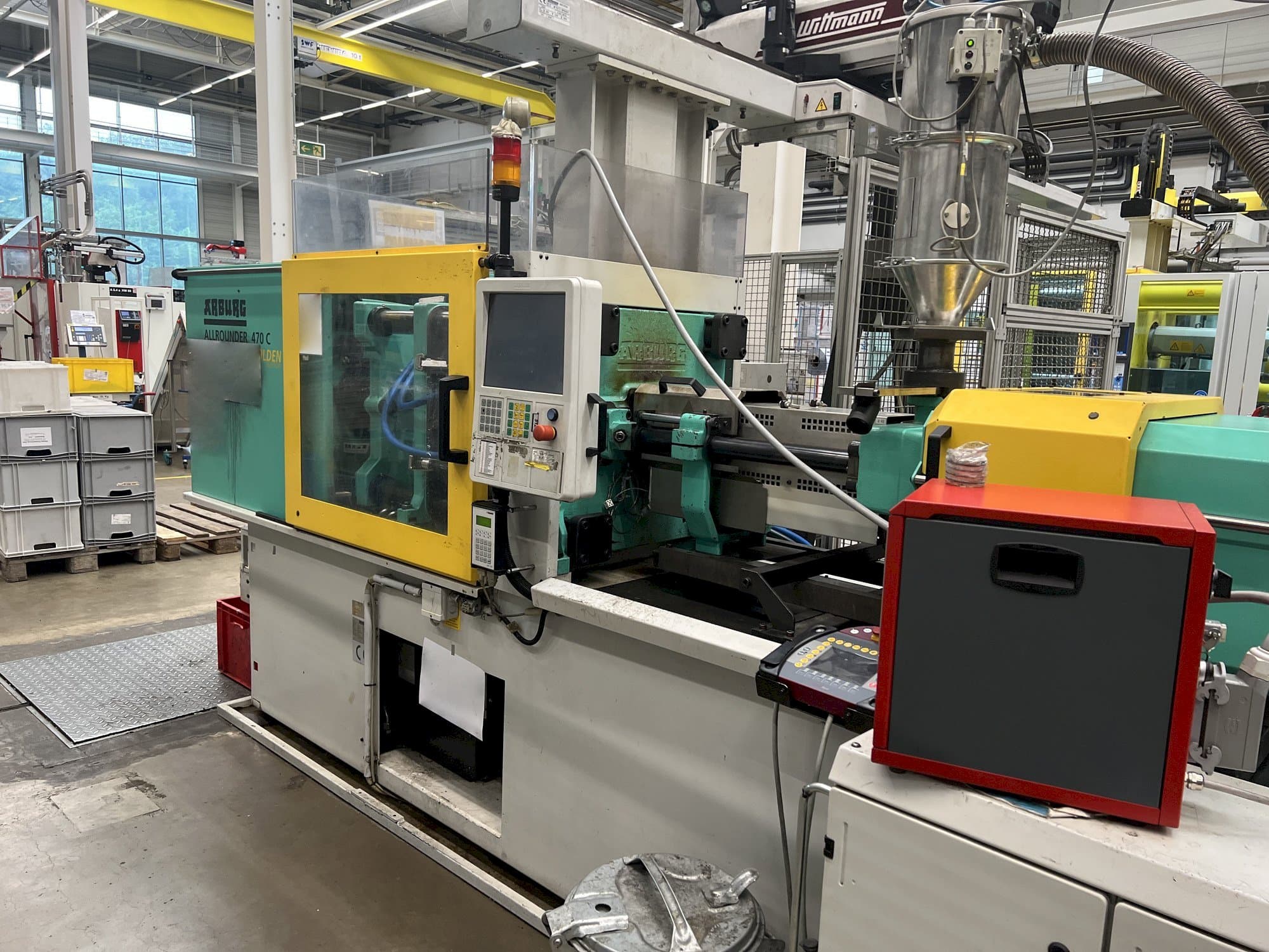 Mašīnas Arburg 470C 1500 - 400 pretskats