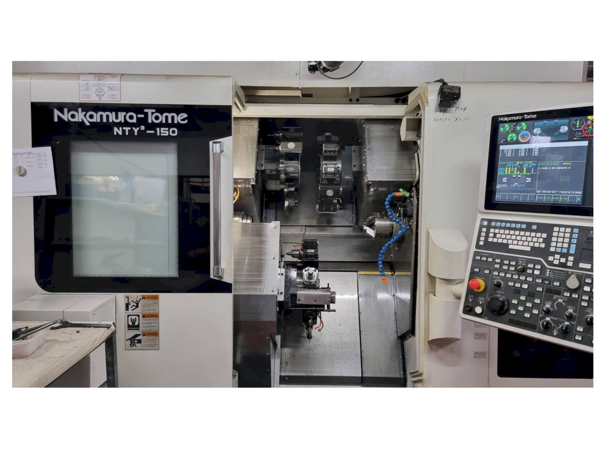 Mašīnas NAKAMURA-TOME NTY3-150 pretskats