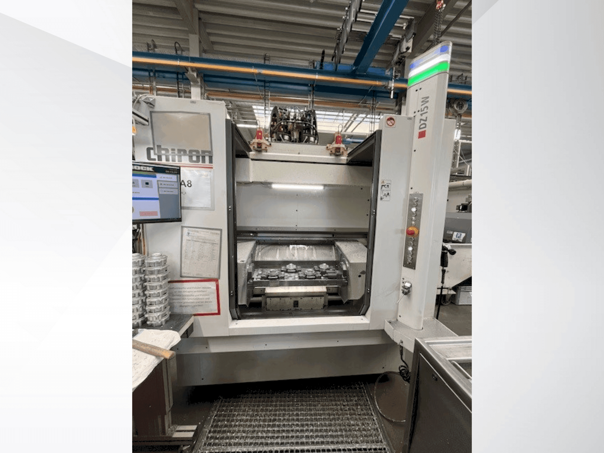 Mašīnas CHIRON DZ 15 W pretskats