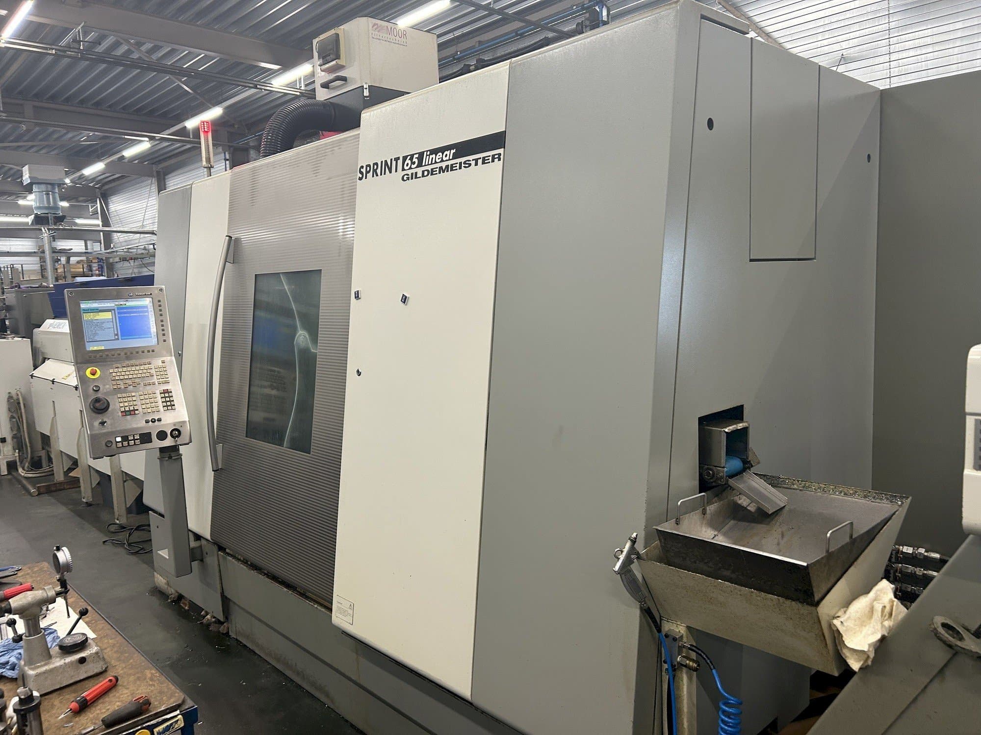 Mašīnas Gildemeister Sprint 65 linear pretskats