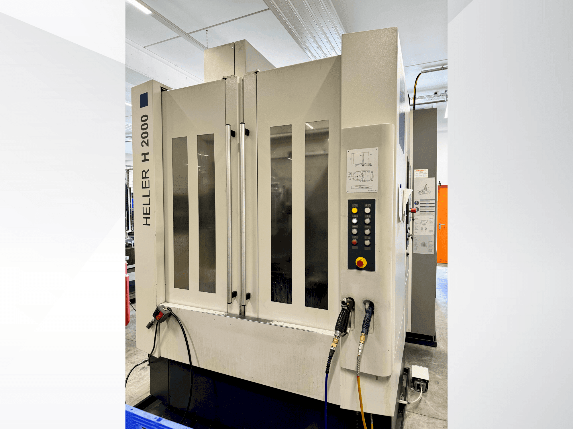 Mašīnas HELLER H2000 pretskats