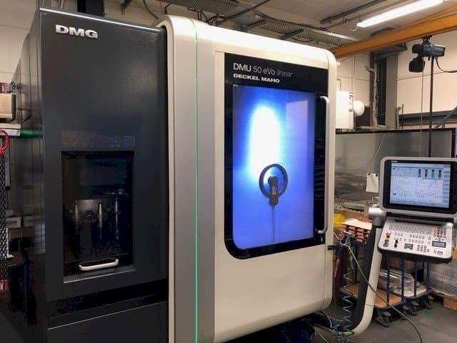 Mašīnas DECKEL MAHO DMU 50 eVo Linear pretskats